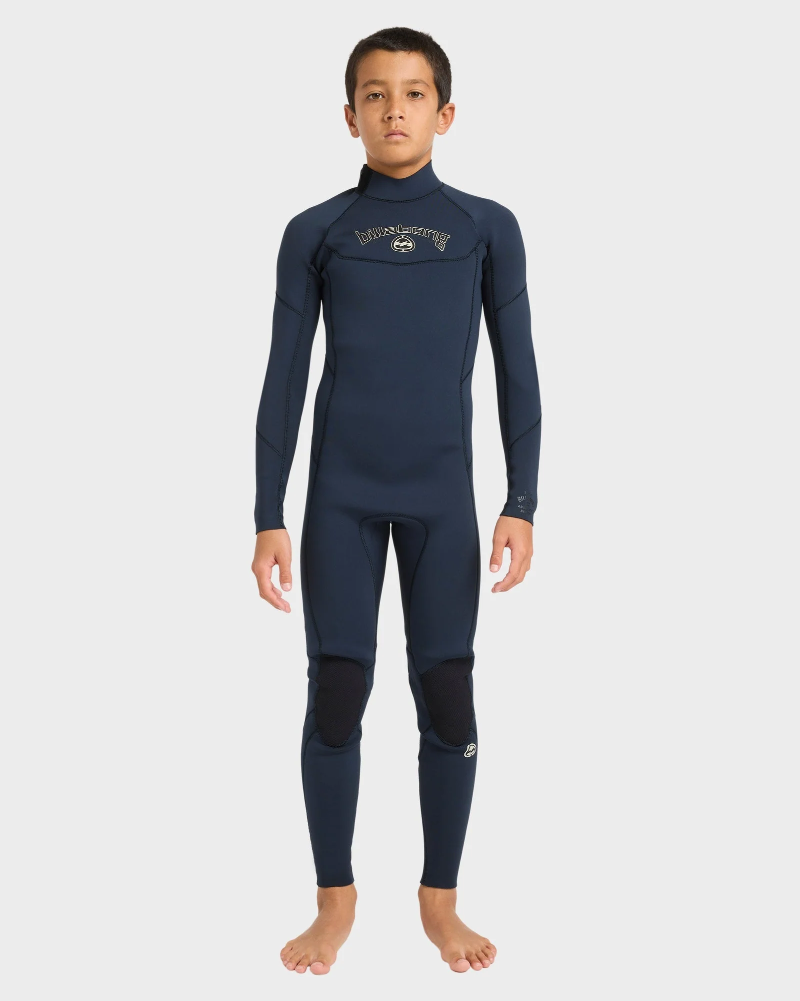 Boys 8-16 3/2mm Absolute Back Zip GBS Steamer Wetsuit - Image 9