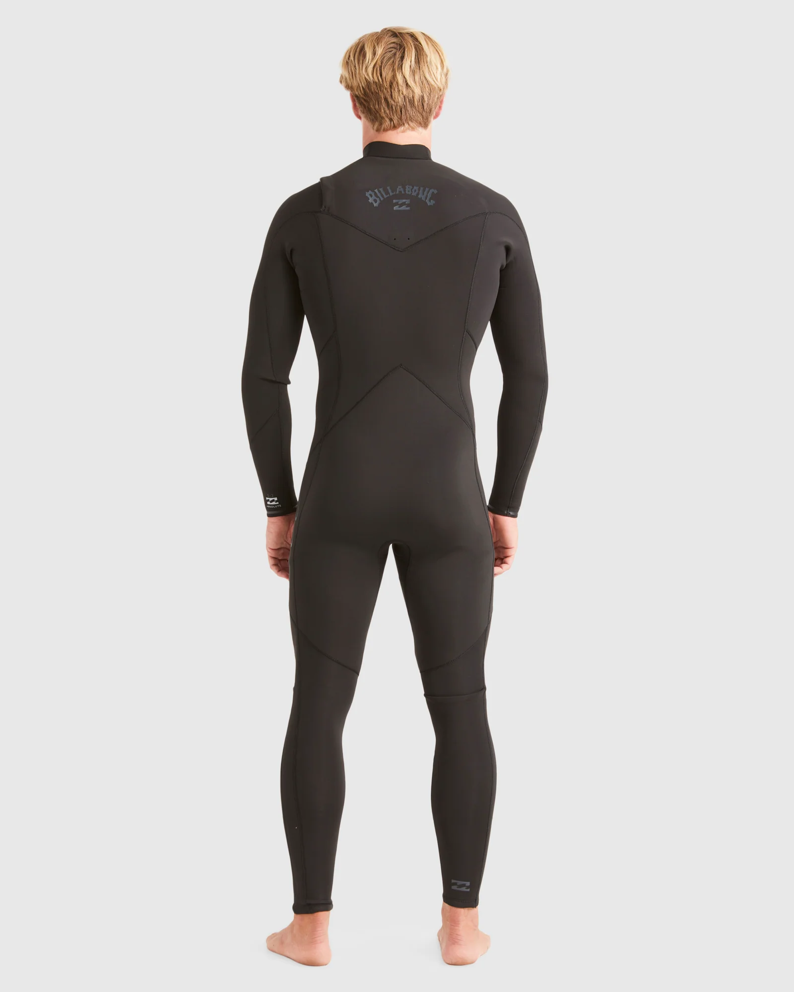 Mens 3/2mm Absolute Chest Zip GBS Steamer Wetsuit - Image 3