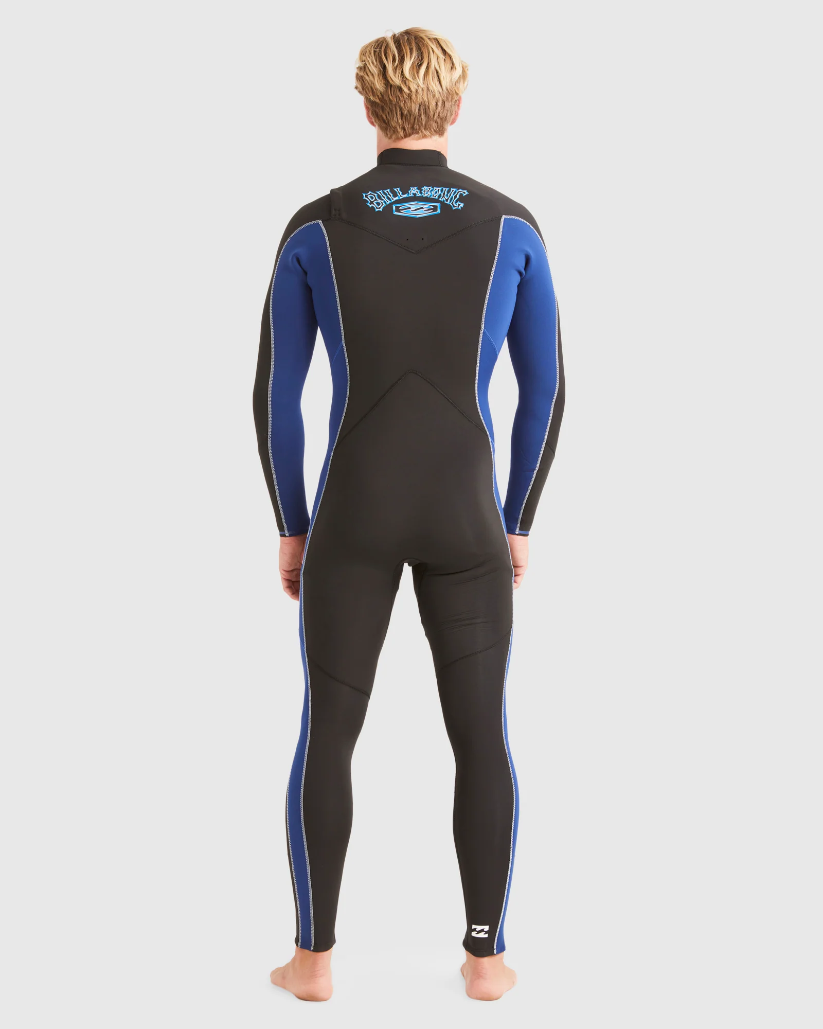 Mens 3/2mm Absolute Chest Zip GBS Steamer Wetsuit - Image 3