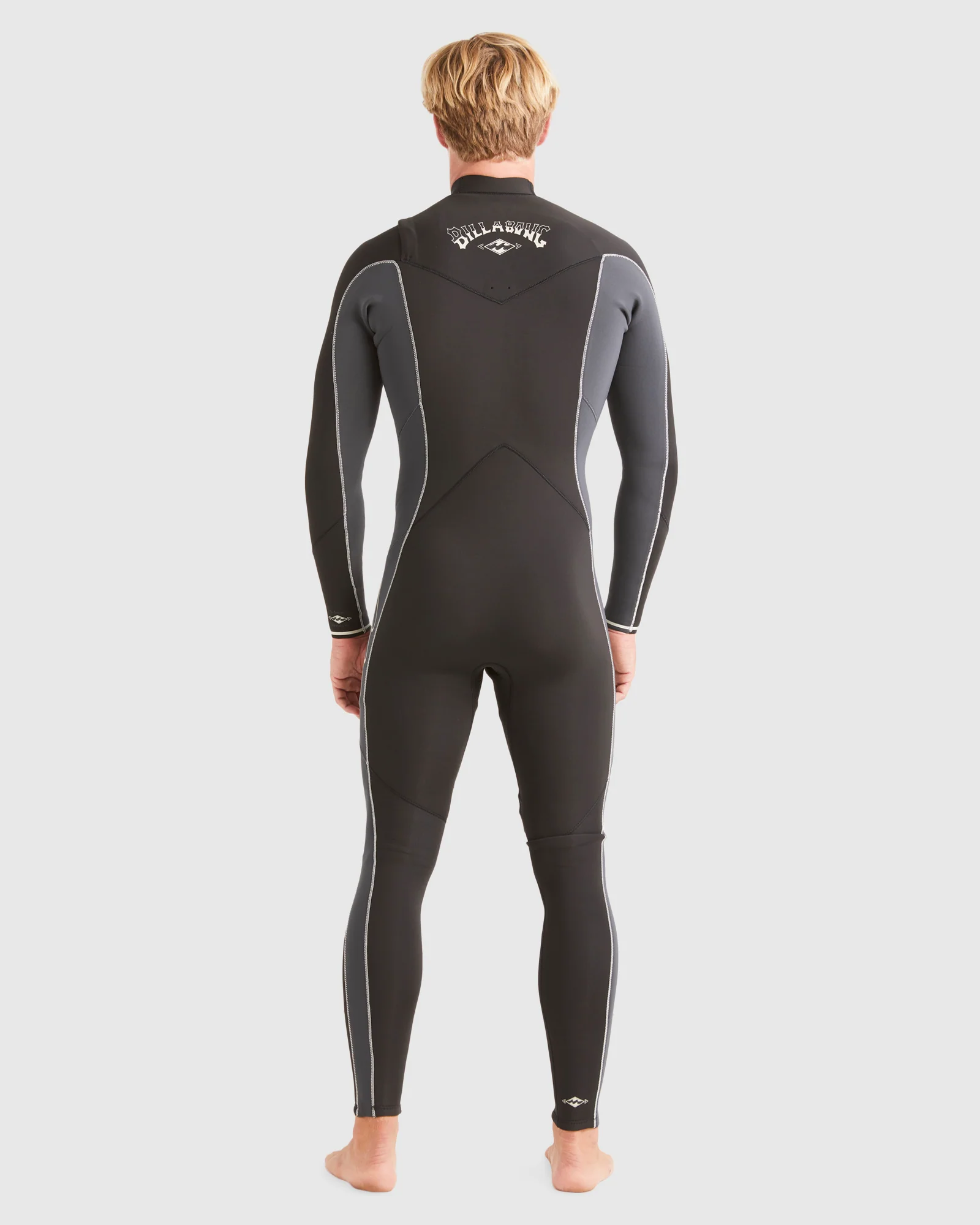 Mens 3/2mm Absolute Chest Zip Steamer Wetsuit - Image 3