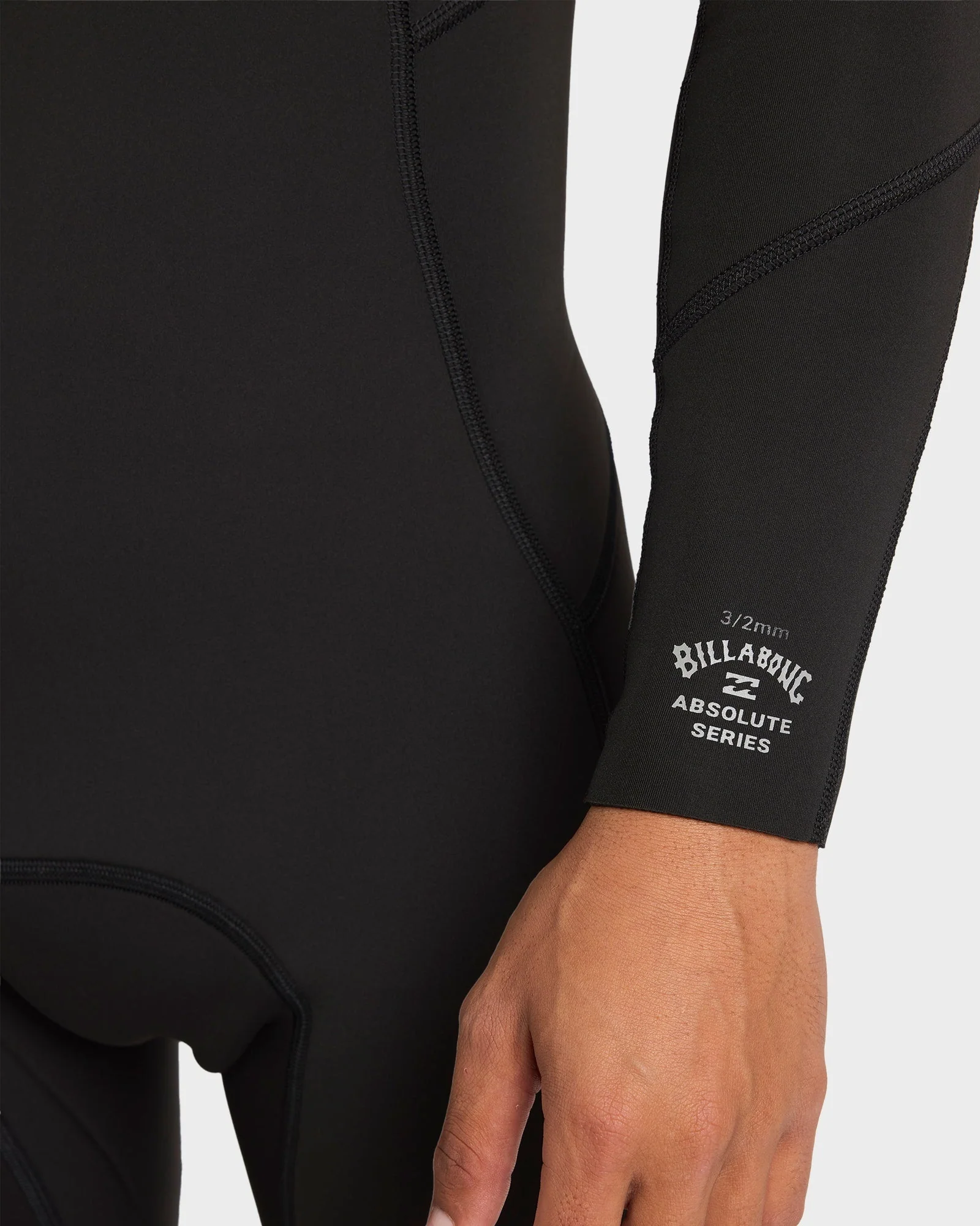 Mens 3/2mm Absolute Back Zip Steamer Wetsuit - Image 5