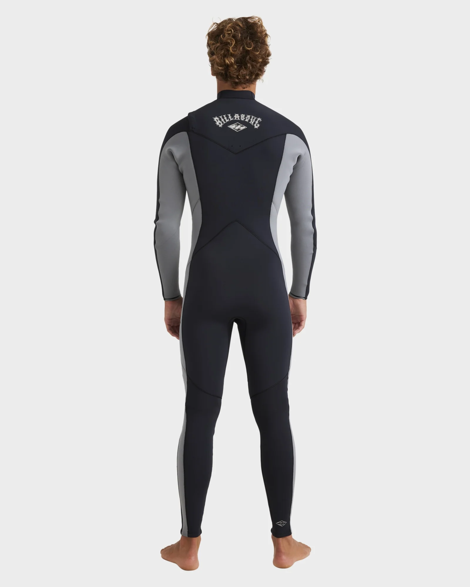 Mens 3/2mm Absolute Natural Chest Zip Steamer Wetsuit - Image 3