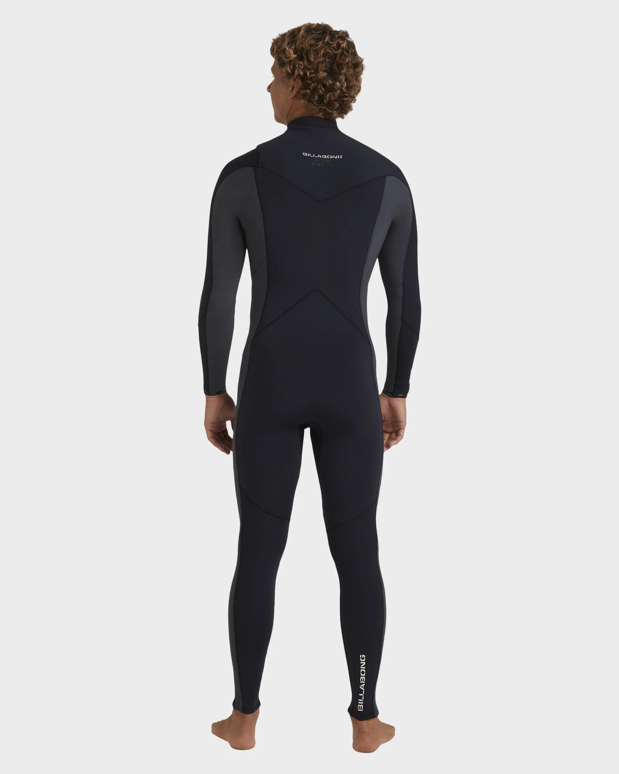 Mens 3/2mm Absolute Natural Chest Zip Wetsuit - Image 2