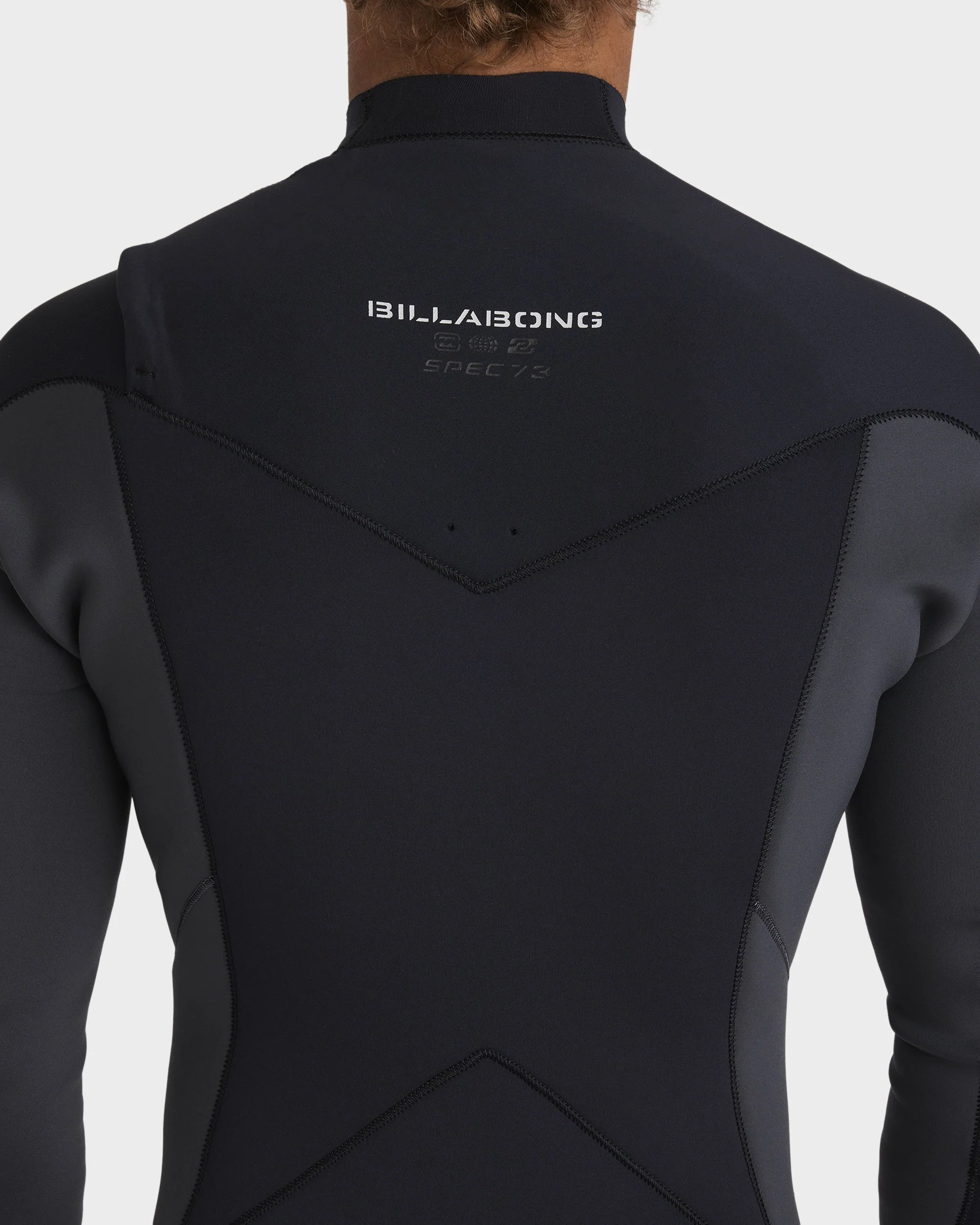Mens 3/2mm Absolute Natural Chest Zip Wetsuit - Image 6