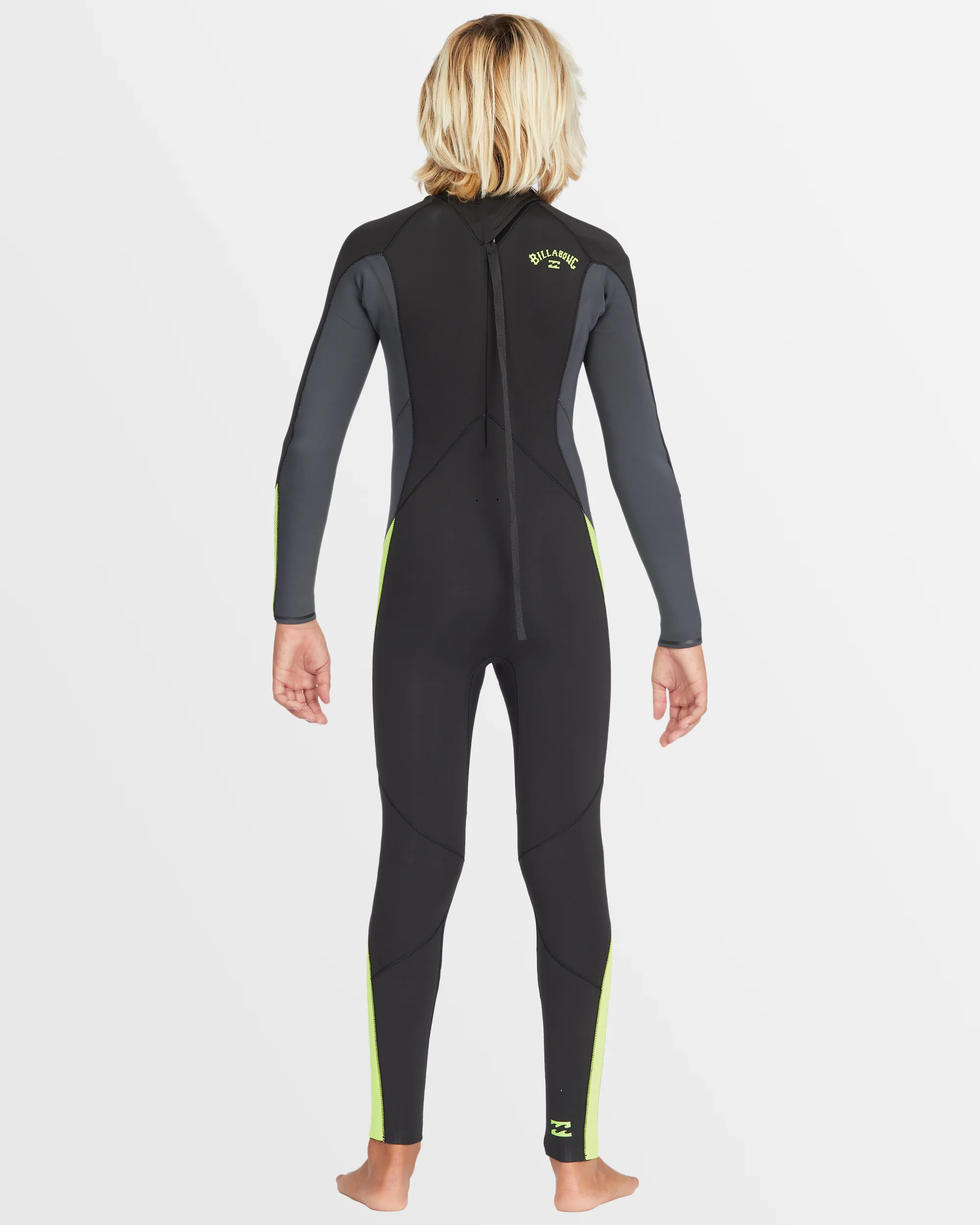 Boys 6-16 3/2mm Absolute Back Zip GBS Wetsuit - Image 2