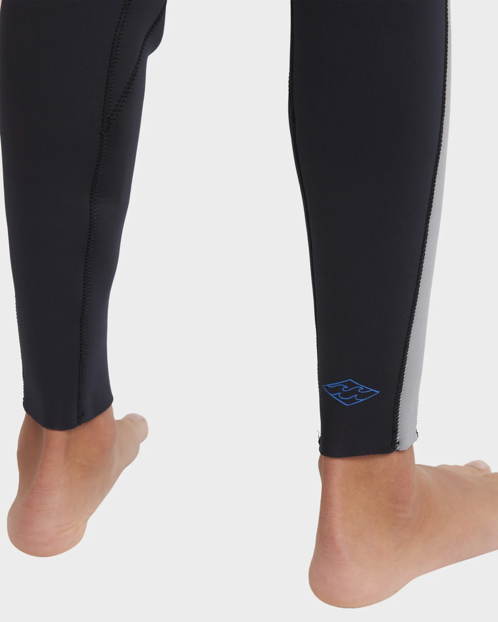 Boys 6-16 3/2mm Absolute Natural Chest Zip Steamer Wetsuit - Image 4