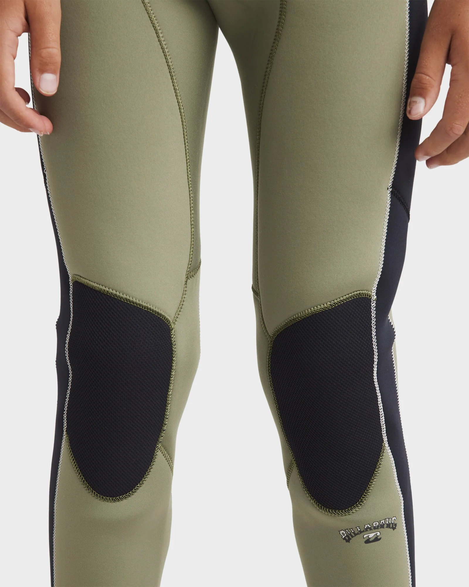 Boys 6-16 3/2mm Absolute Natural Chest Zip Steamer Wetsuit - Image 4