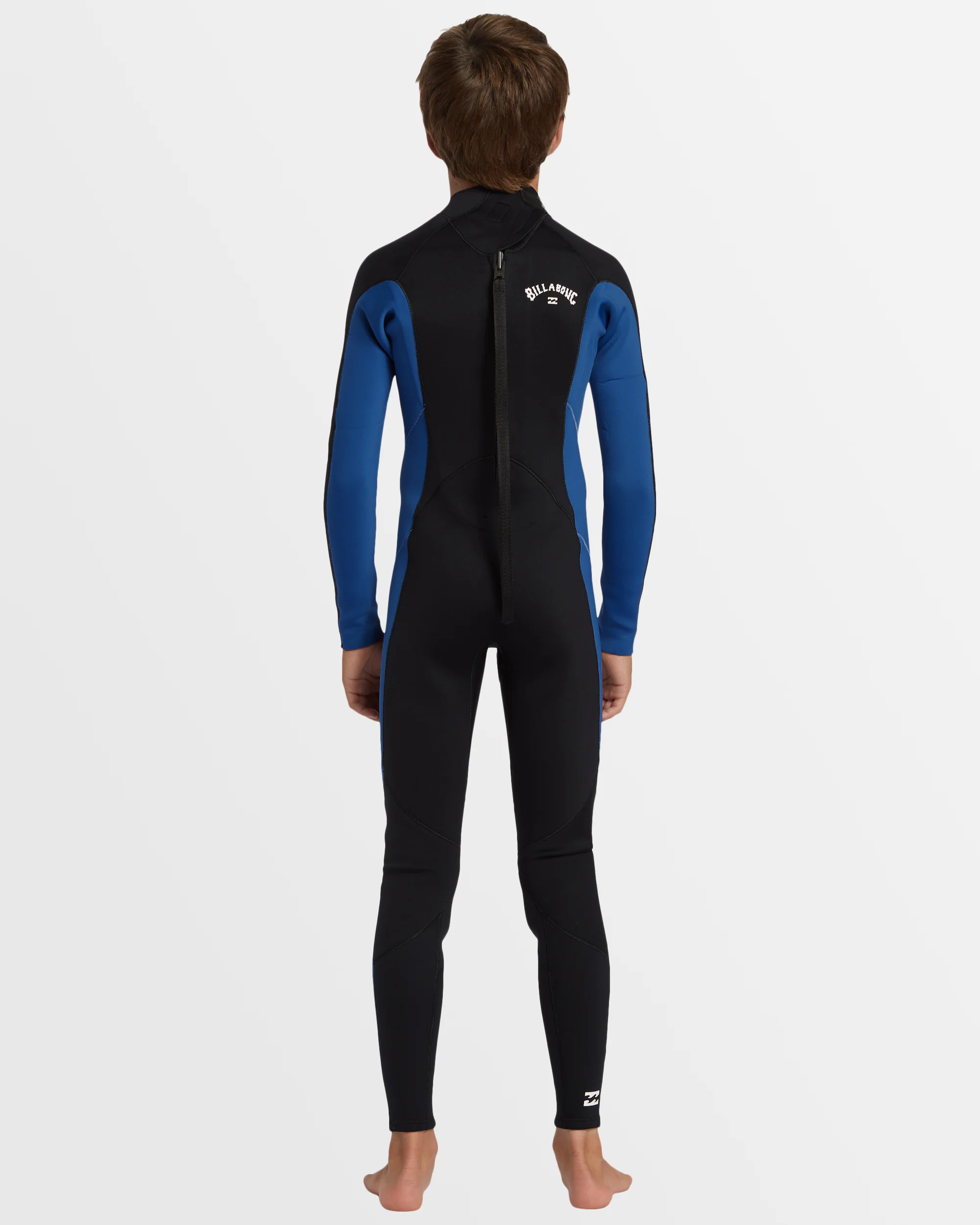 Boys 6-16 3/2mm Foil Back Zip Wetsuit - Image 6