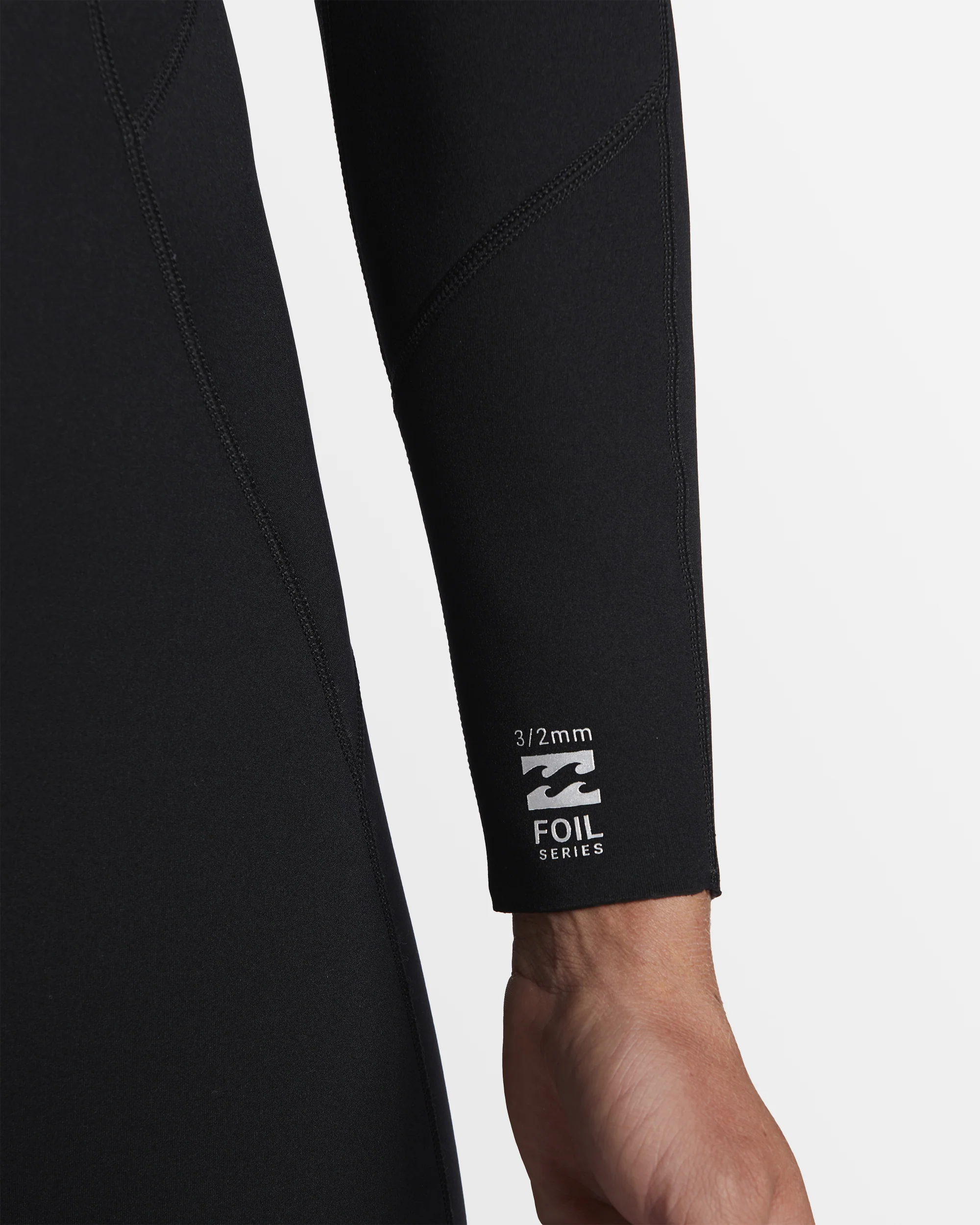 Mens 3/2mm Foil Back Zip Wetsuit - Image 5