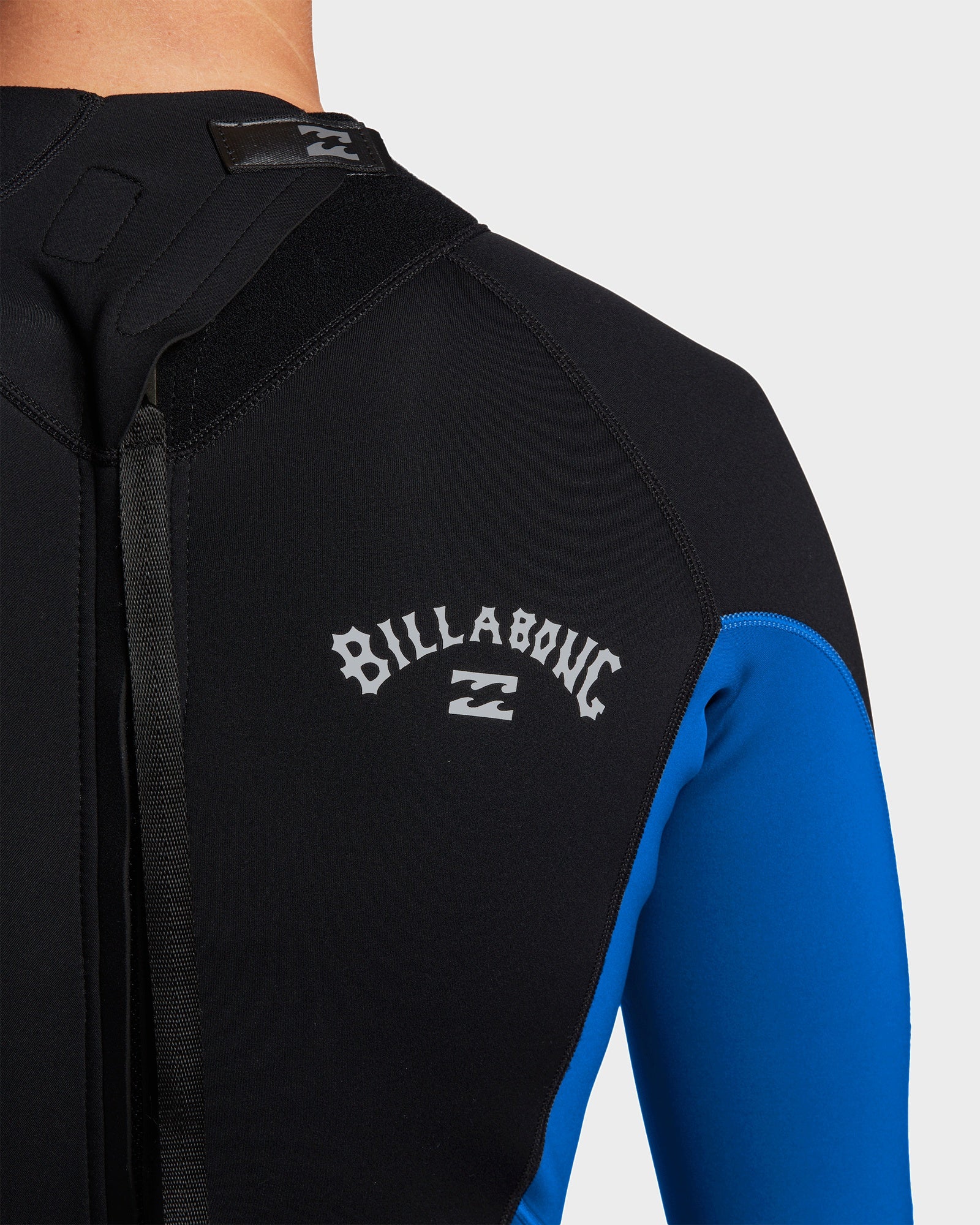 Mens 3/2mm Foil Back Zip GBS Steamer Wetsuit - Image 4