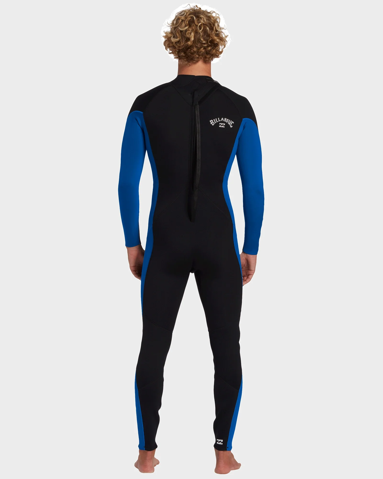 Mens 3/2mm Foil Back Zip GBS Steamer Wetsuit - Image 6