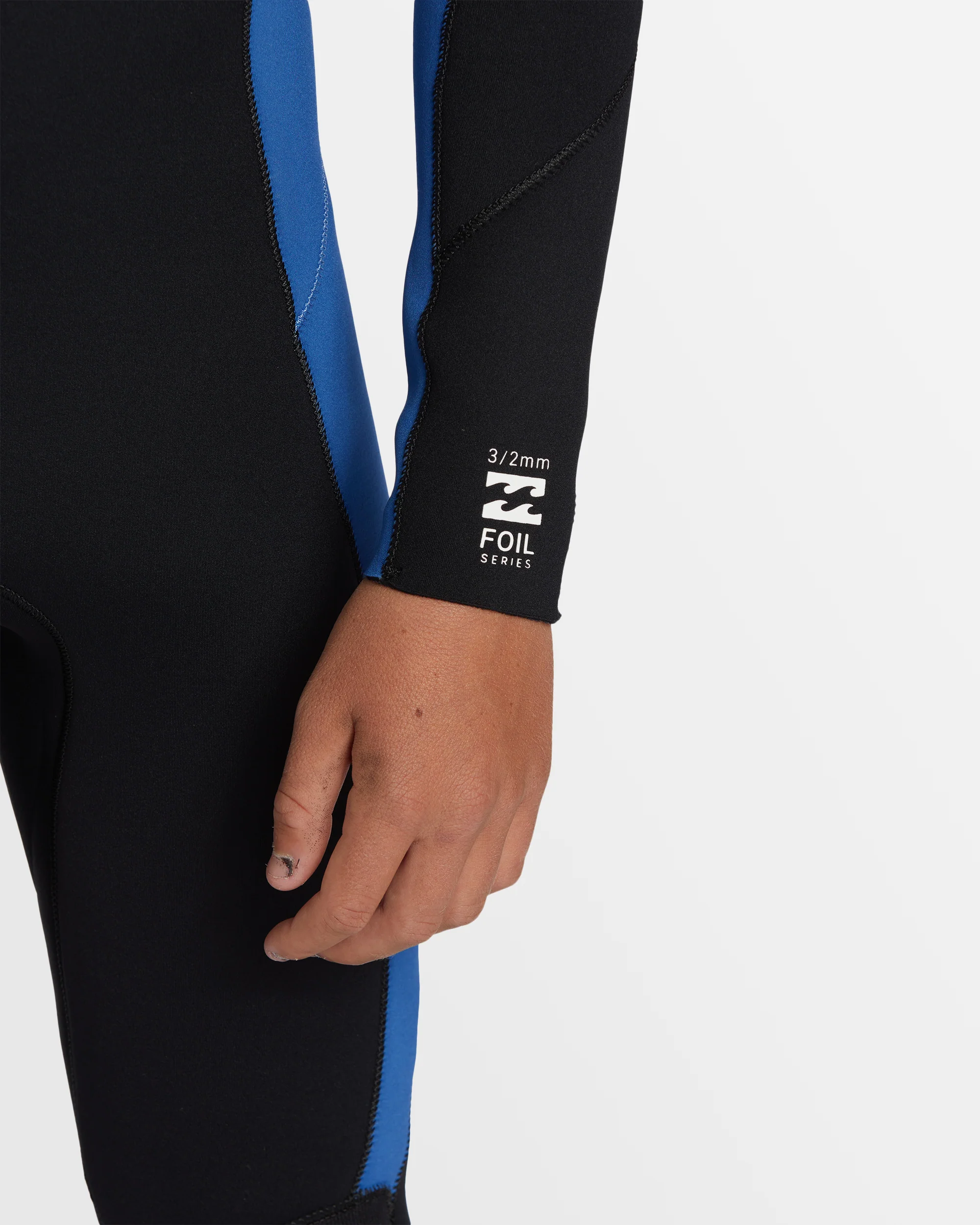 Boys 8-16 3/2mm Foil Back Zip GBS Wetsuit - Image 3