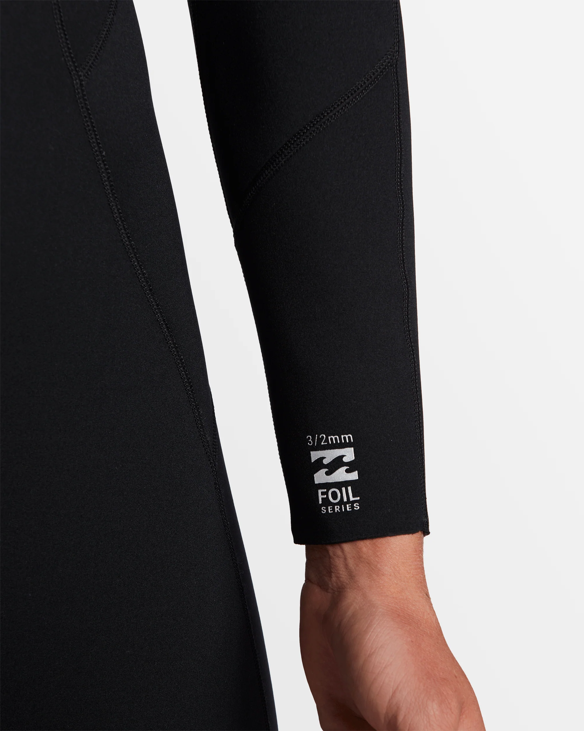 Mens 3/2 Foil Back Zip GBS Wetsuit - Image 5