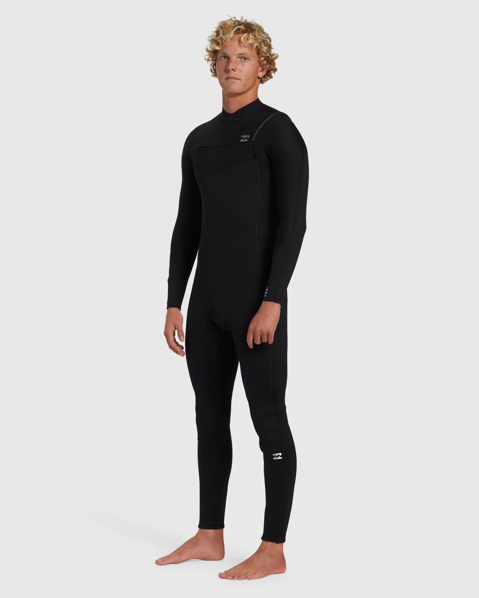 Mens 3/2 Foil Chest Zip Wetsuit - Image 2