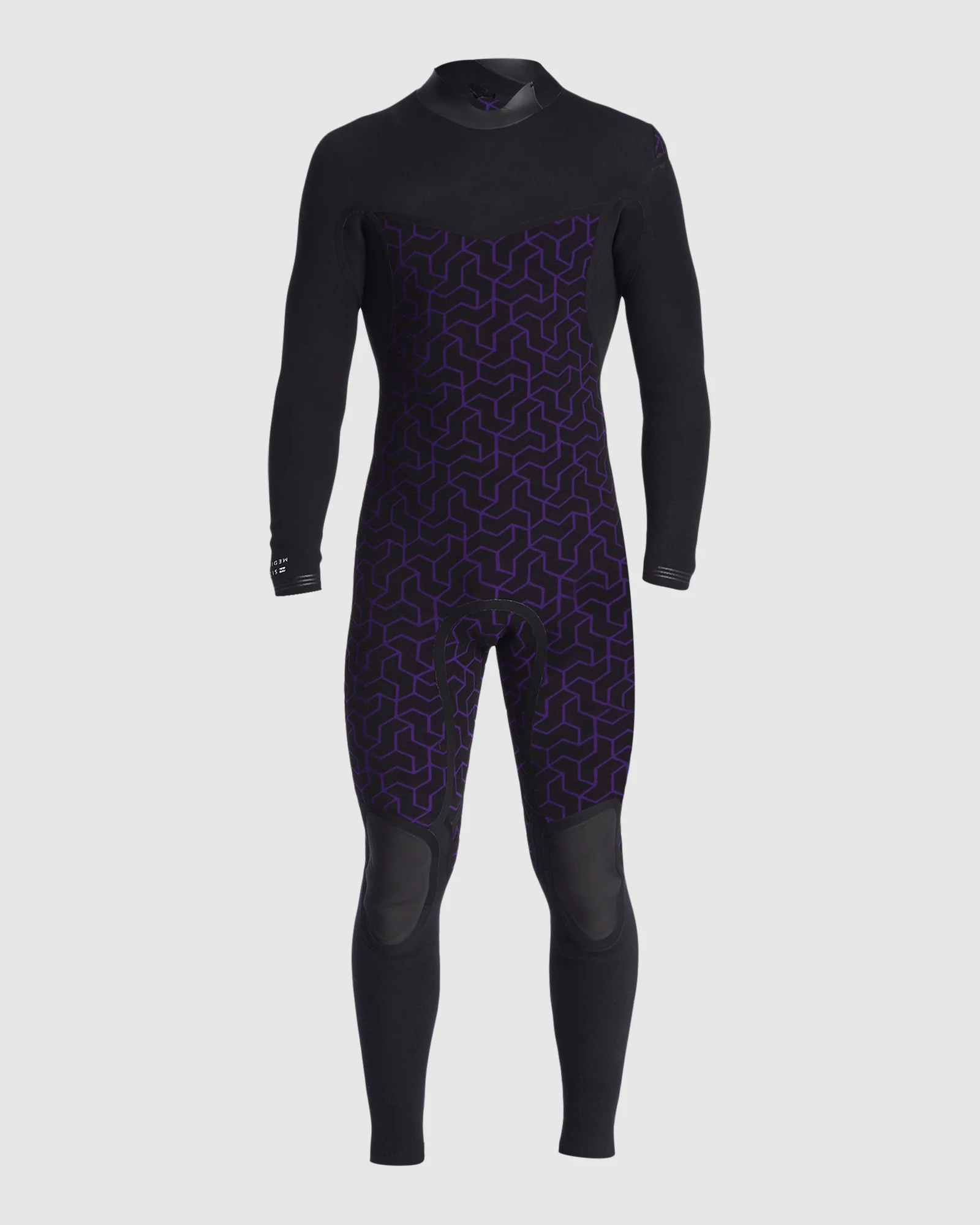 Mens 3/2mm Furnace Comp Back Zip Steamer Wetsuit - Image 3