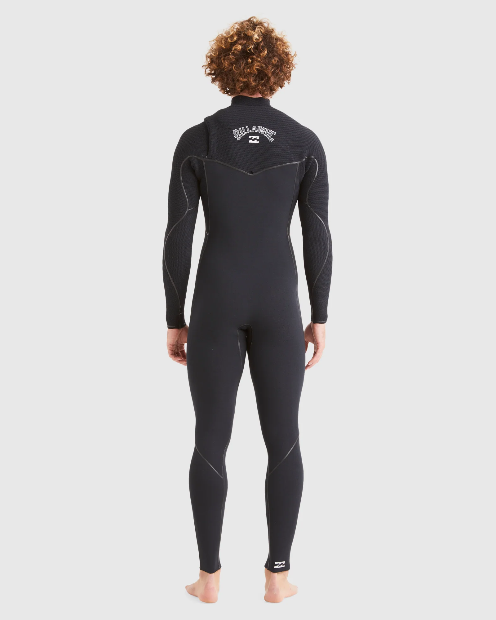 Mens 3/2mm Furnace Chest Zip Steamer Wetsuit - Image 3