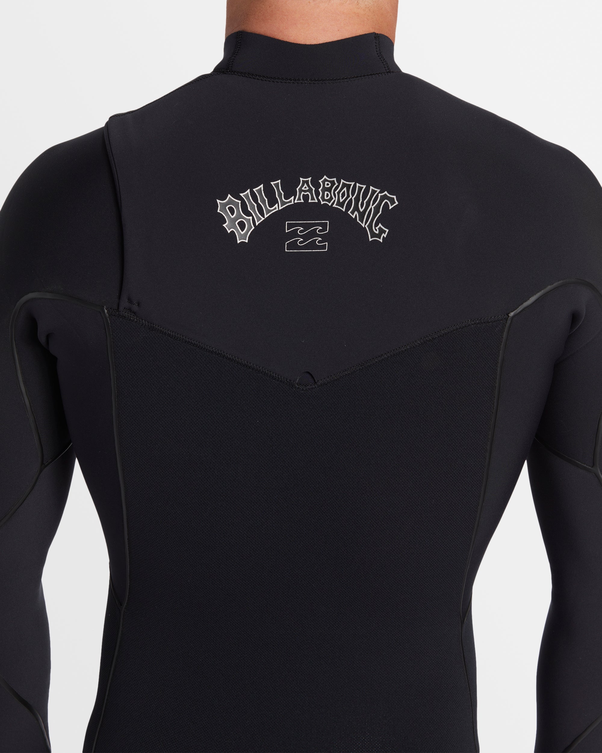 Mens 3/2mm Furnace Natural Chest Zip Steamer Wetsuit - Image 12