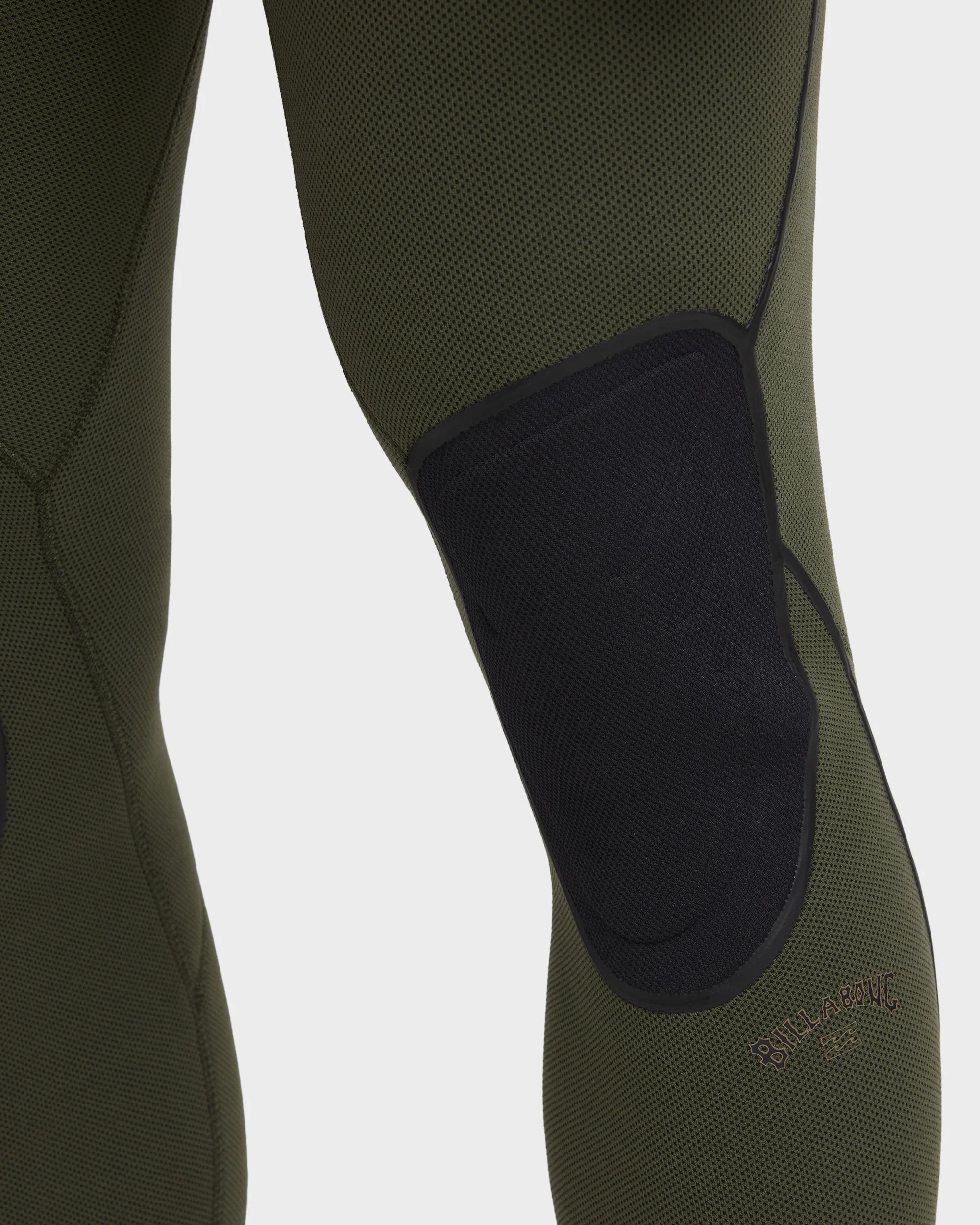 Mens 3/2mm Furnace Natural Chest Zip Wetsuit - Image 9