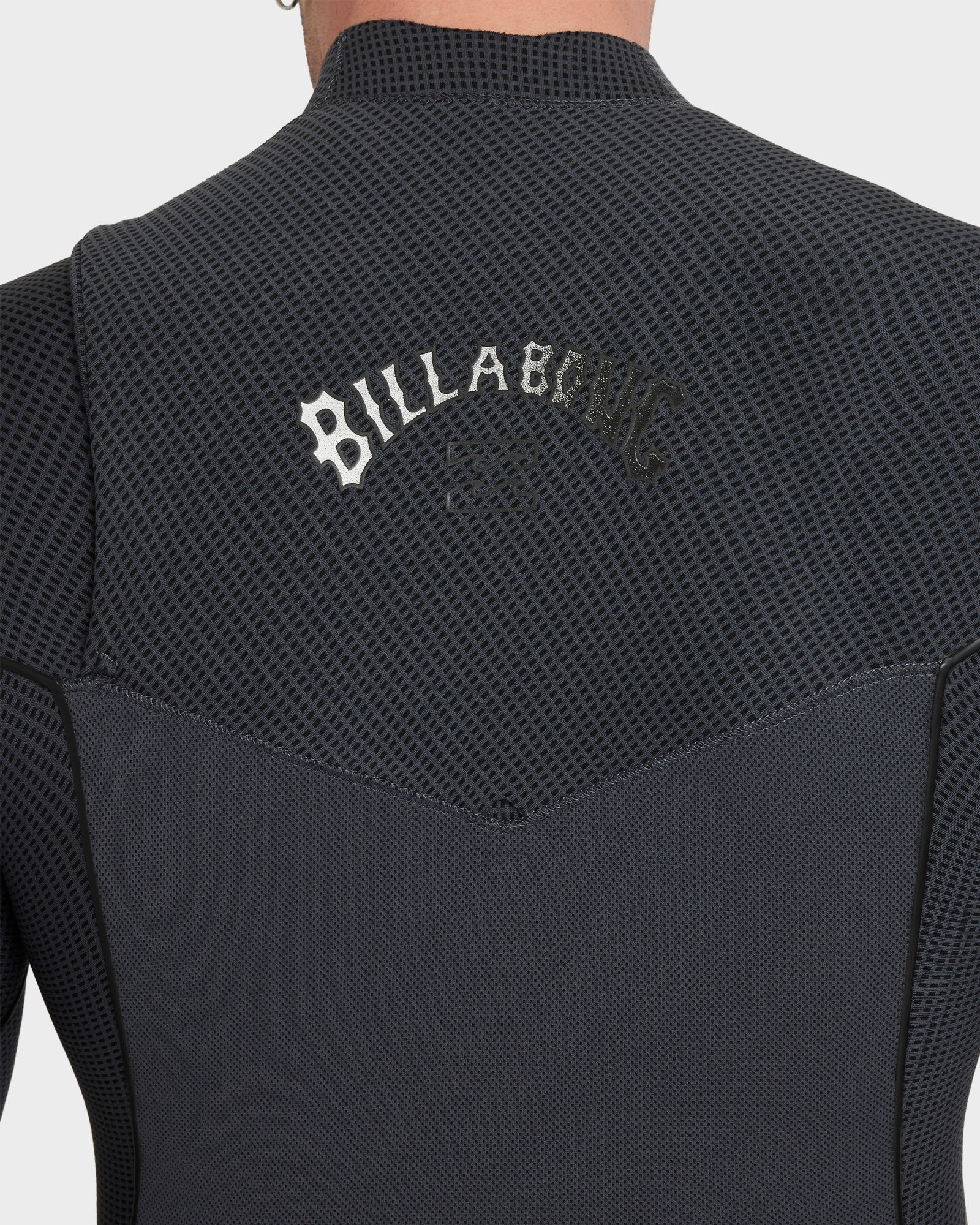 Mens 3/2mm Furnace Natural Chest Zip Wetsuit - Image 8
