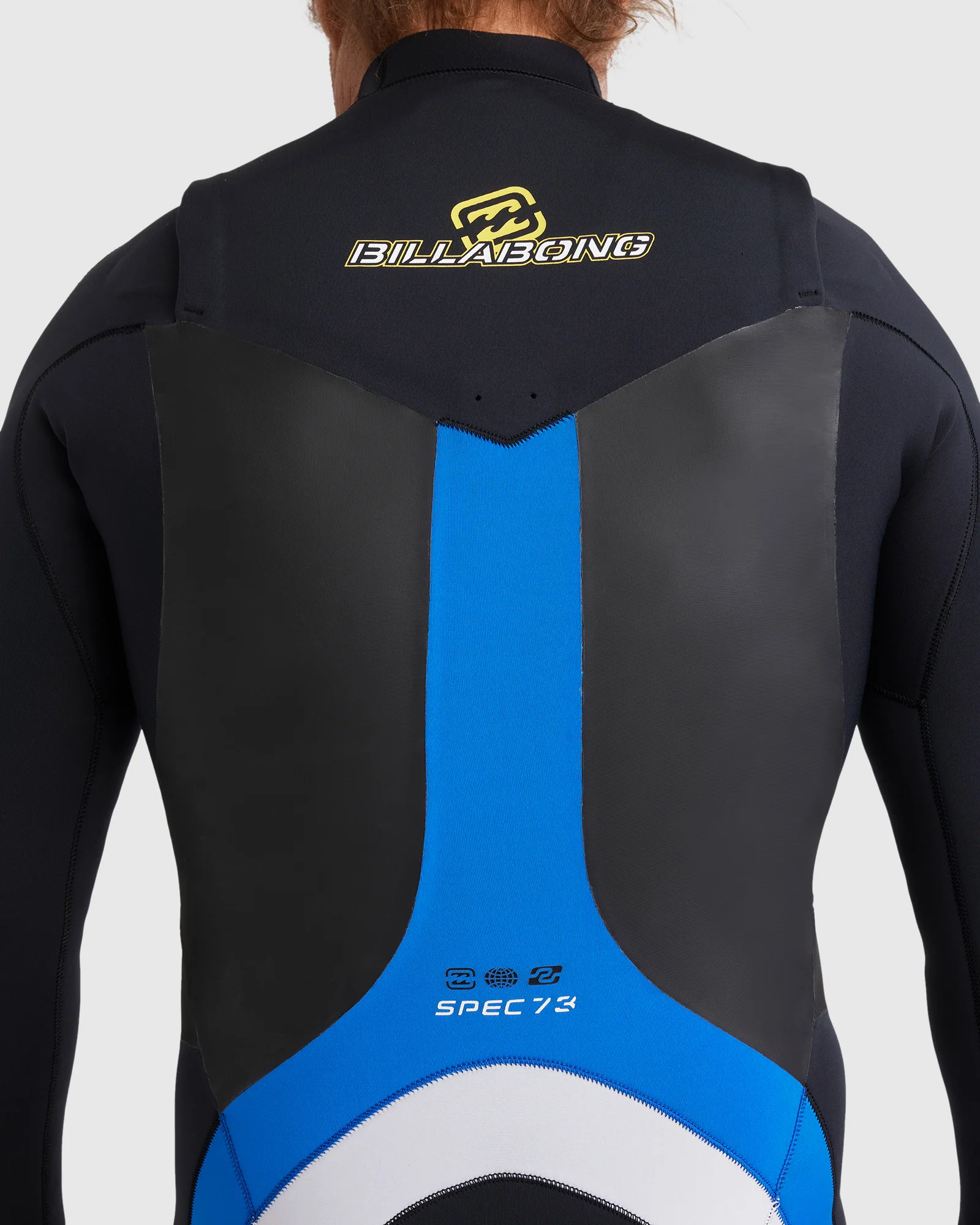 Mens 3/2mm Oscillator Chest Zip Steamer Wetsuit - Image 5