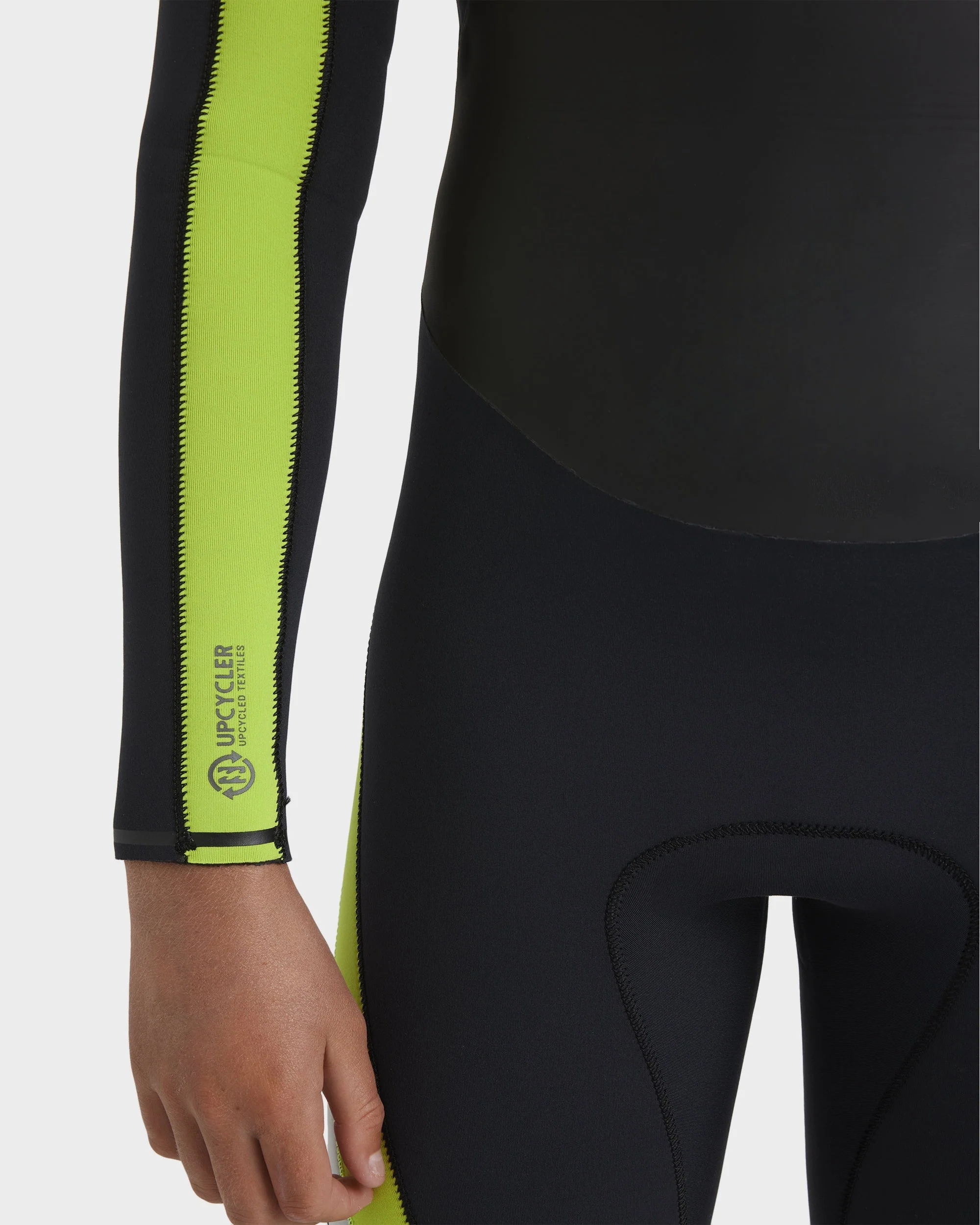 Boys 8-16 3/2mm Oscillator Chest Zip Steamer Wetsuit - Image 9