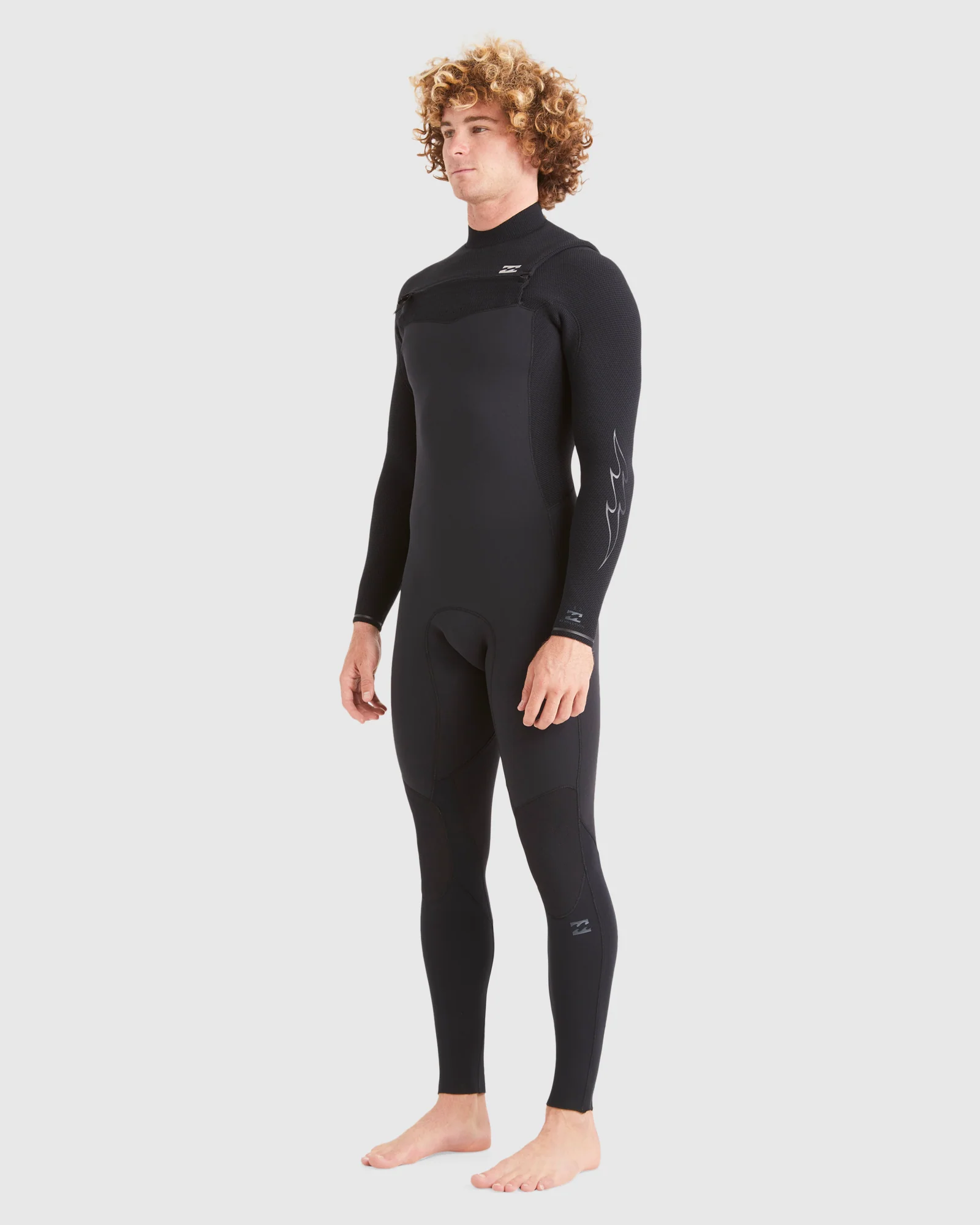 Mens 3/2mm Revolution Chest Zip Steamer Wetsuit - Image 2
