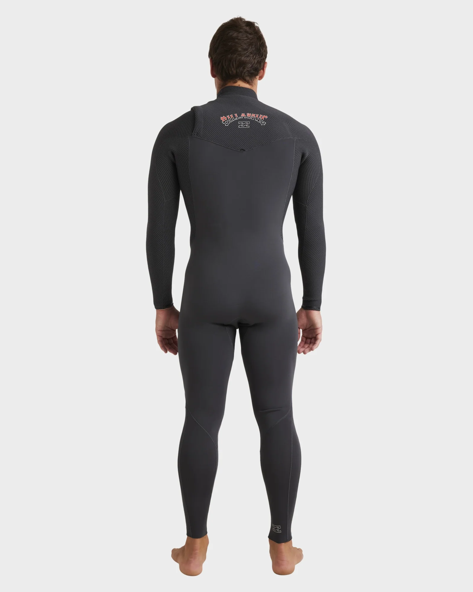 Mens 3/2mm Revolution Natural Chest Zip Steamer Wetsuit - Image 3