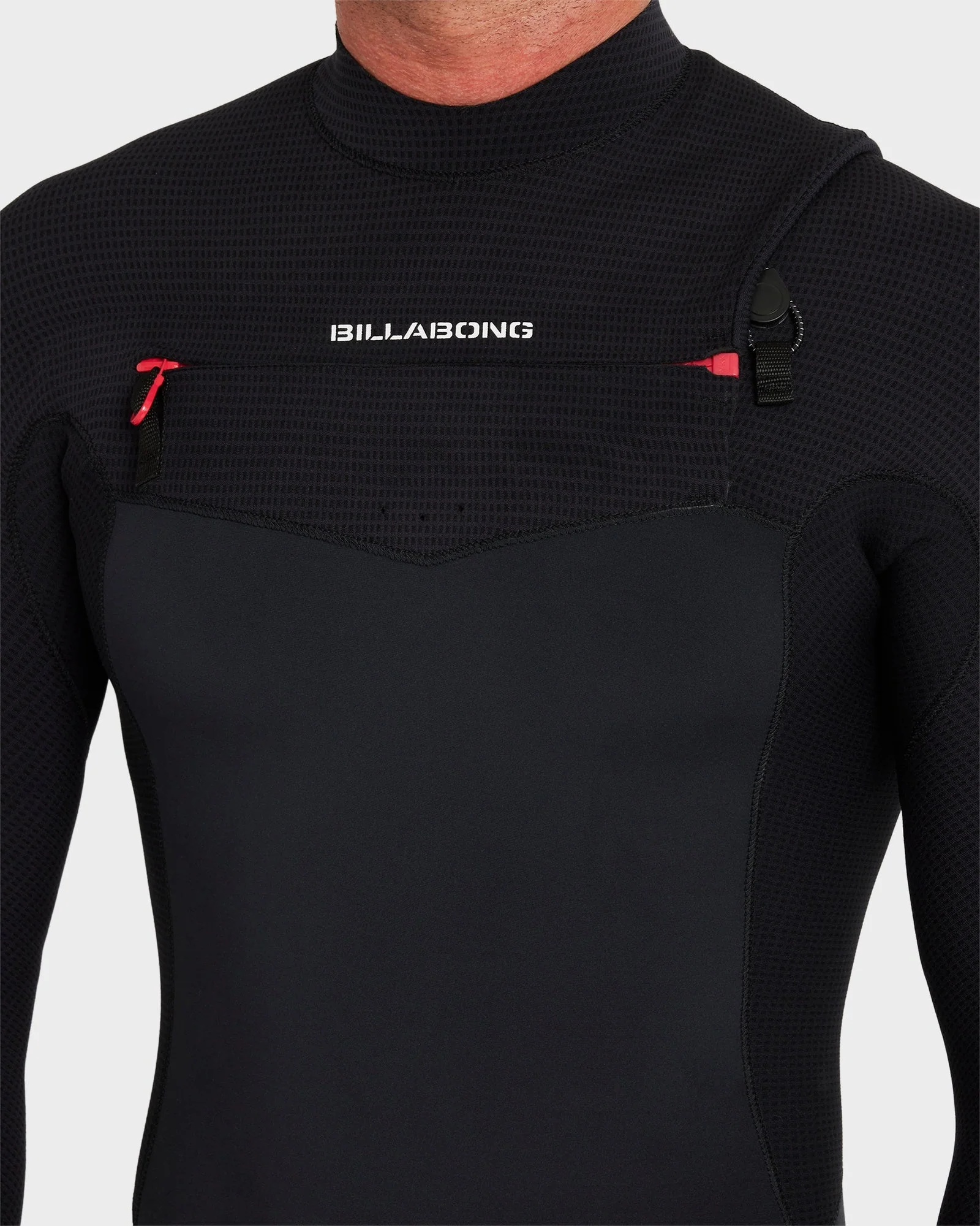 Mens 3/2mm Revolution Natural Chest Zip Steamer Wetsuit - Image 4