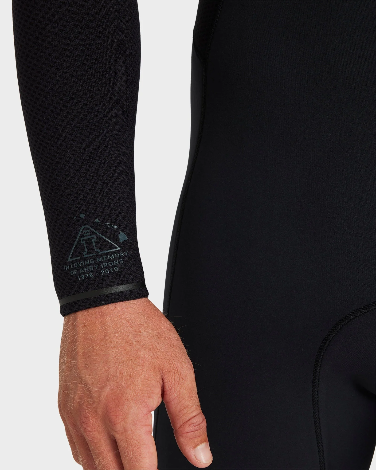 Mens 3/2mm Revolution Natural Chest Zip Steamer Wetsuit - Image 7