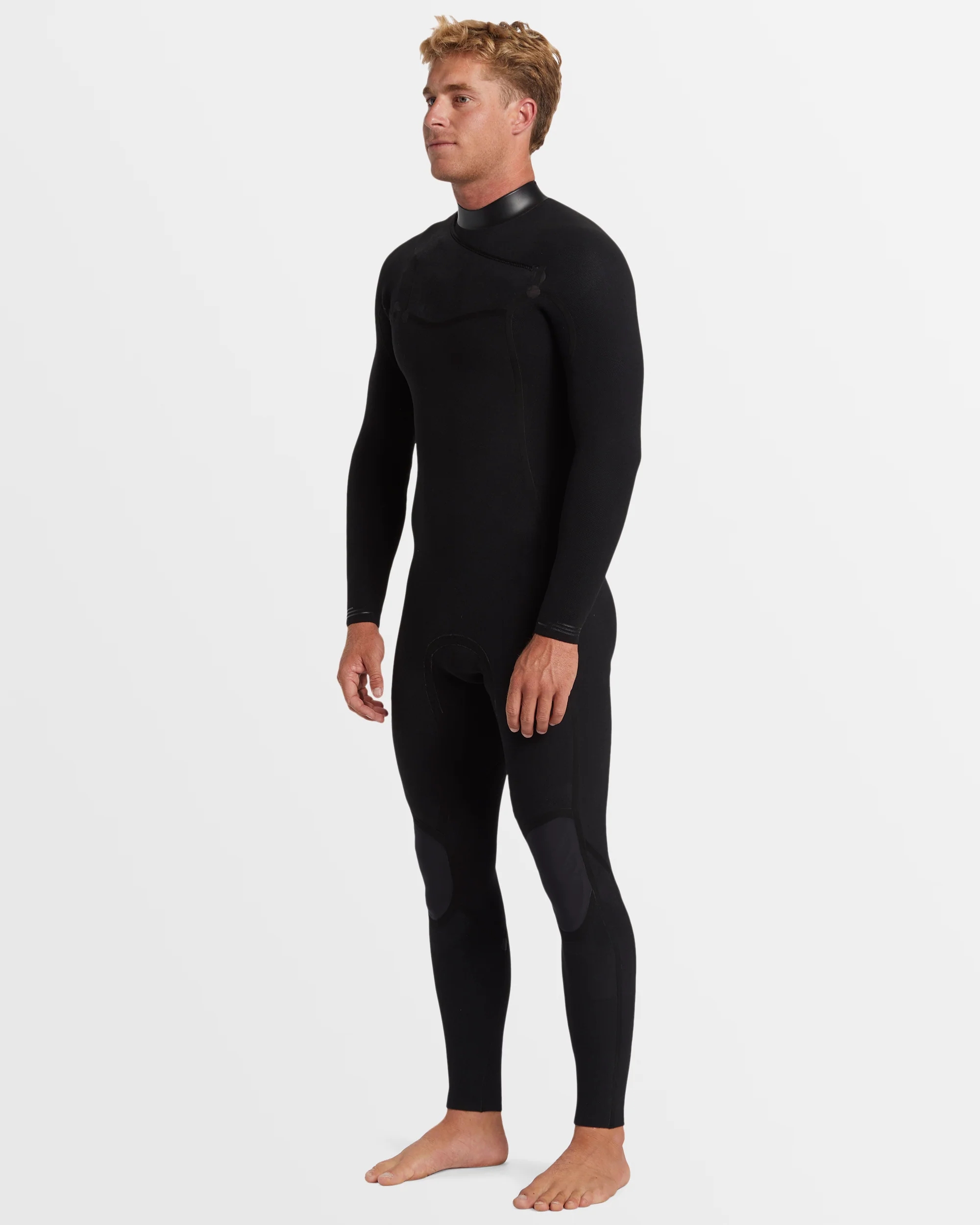 Mens 3/2mm Revolution Natural Chest Zip Wetsuit - Image 10