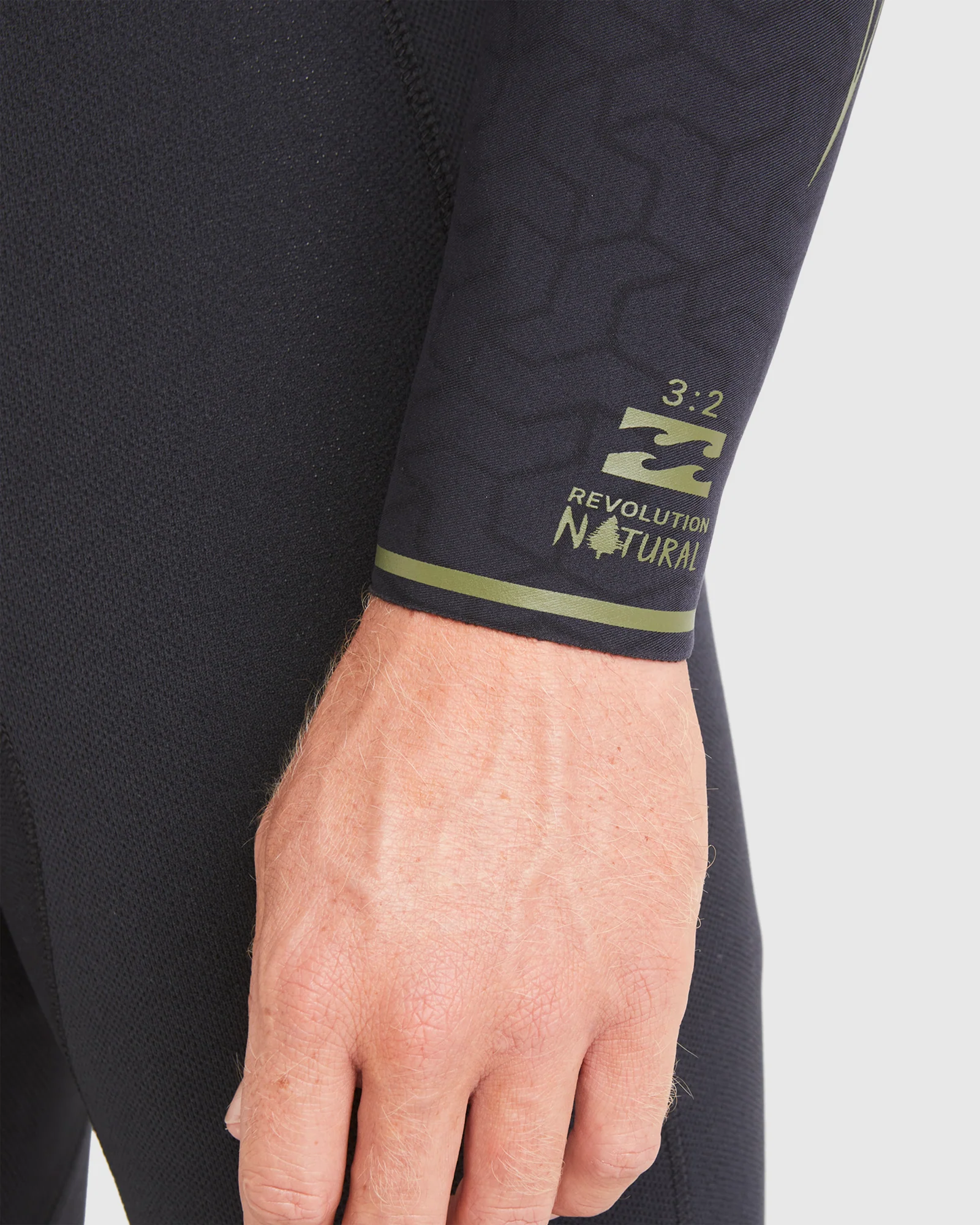 Mens 3/2mm Revolution Natural Zipperless Steamer Wetsuit - Image 7