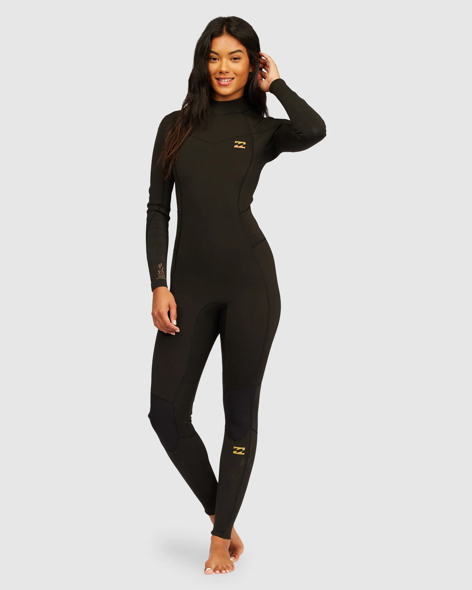 Womens 3/2mm Synergy Back Zip Steamer Wetsuit - Image 4