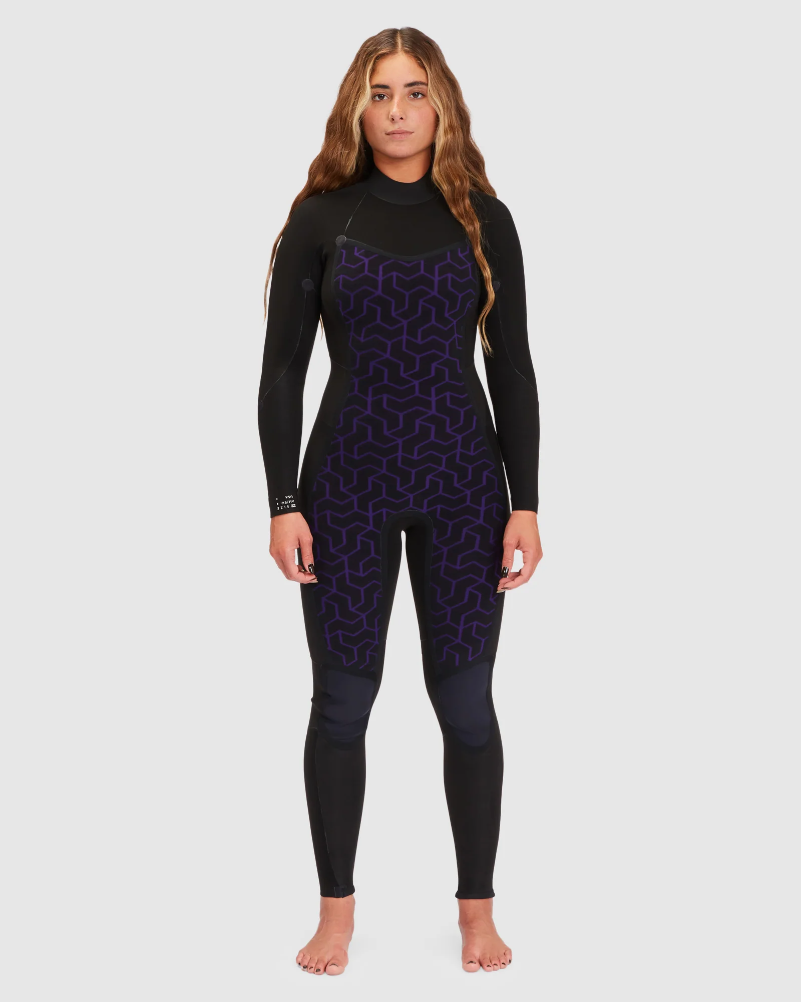 Womens 3/2mm Synergy Back Zip Steamer Wetsuit - Image 5