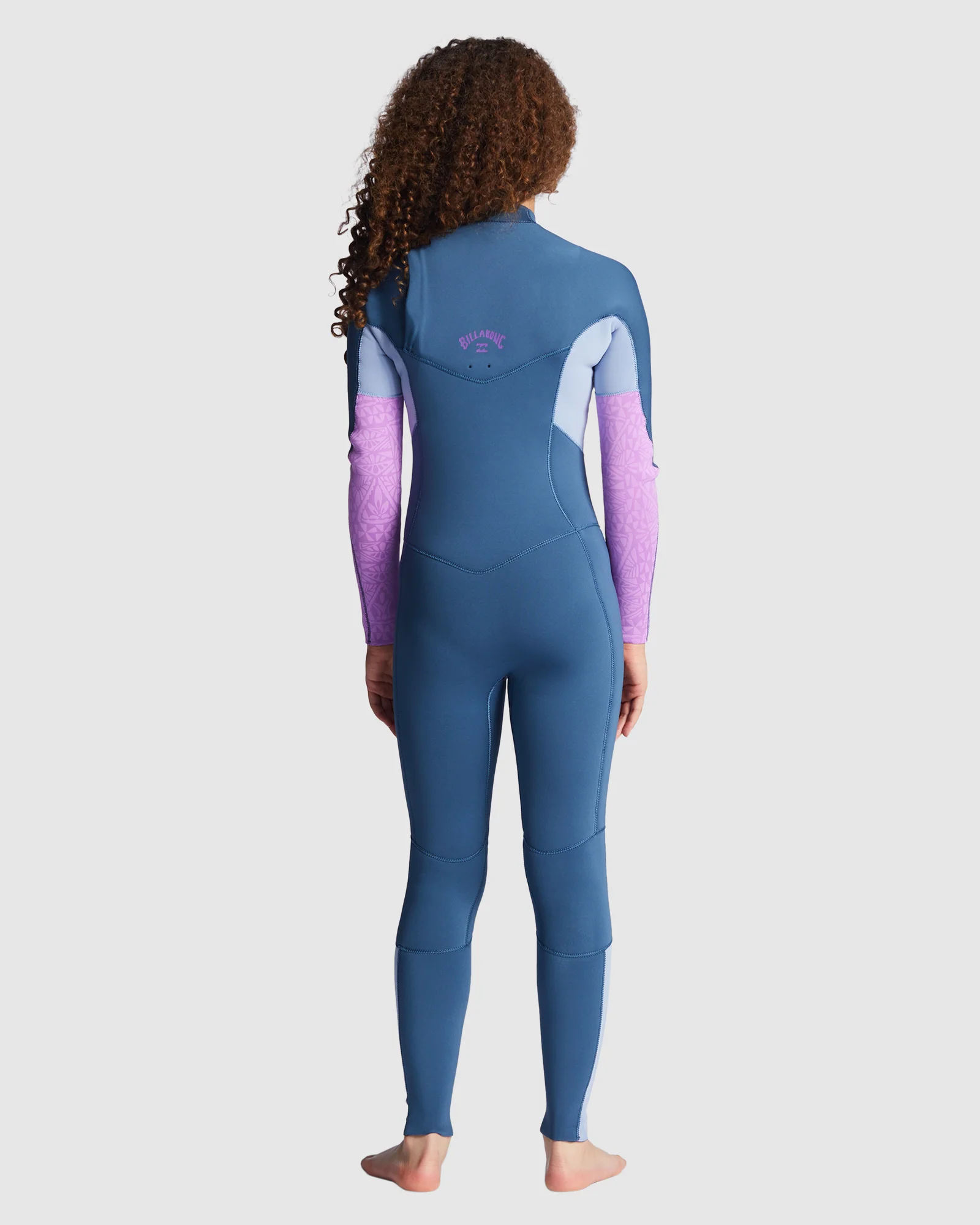 Girls 8-14 3/2mm Synergy Chest Zip GBS Steamer Wetsuit - Image 3