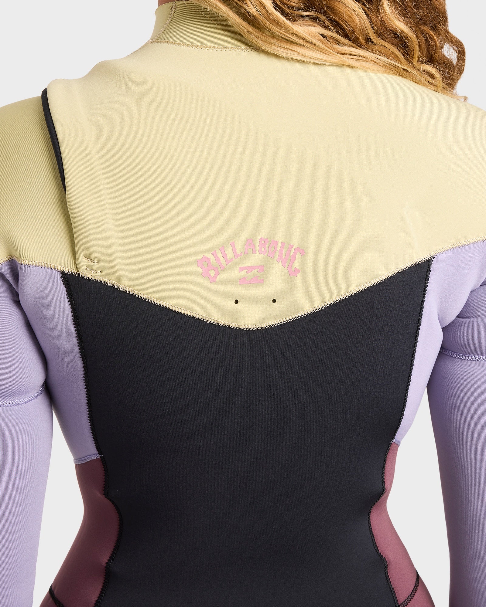 Womens 3/2mm Synergy Natural Chest Zip Steamer Wetsuit - Image 6