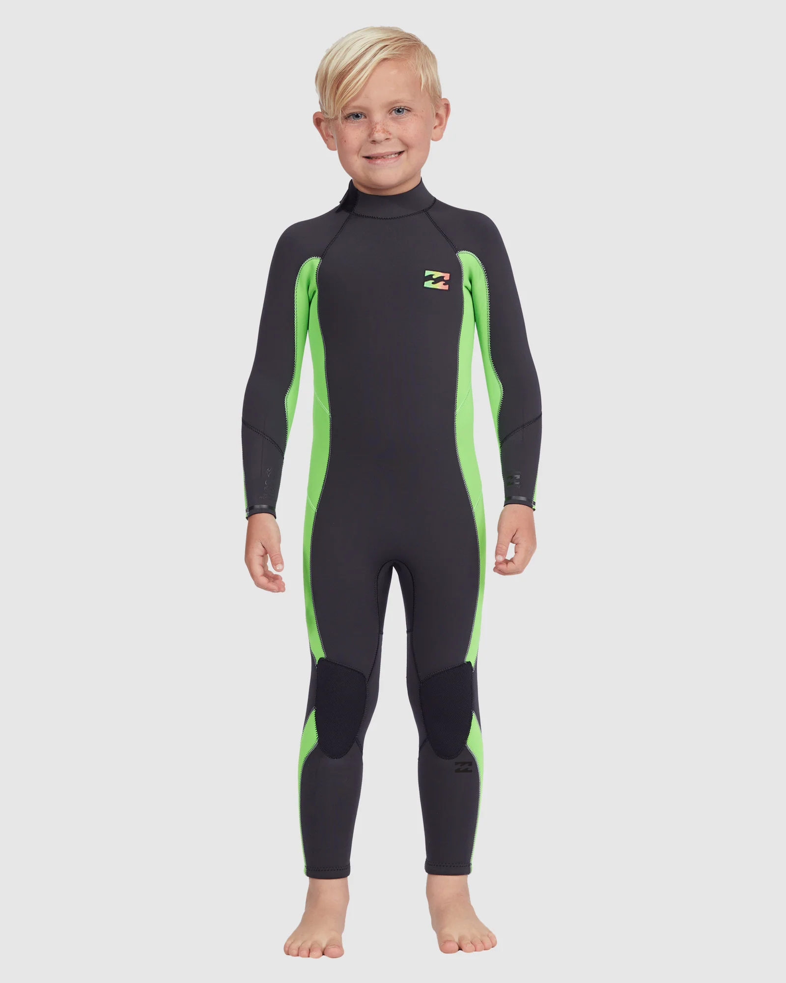 Boys 0-7 3/2mm Absolute Back Zip Fullsuit - Image 2