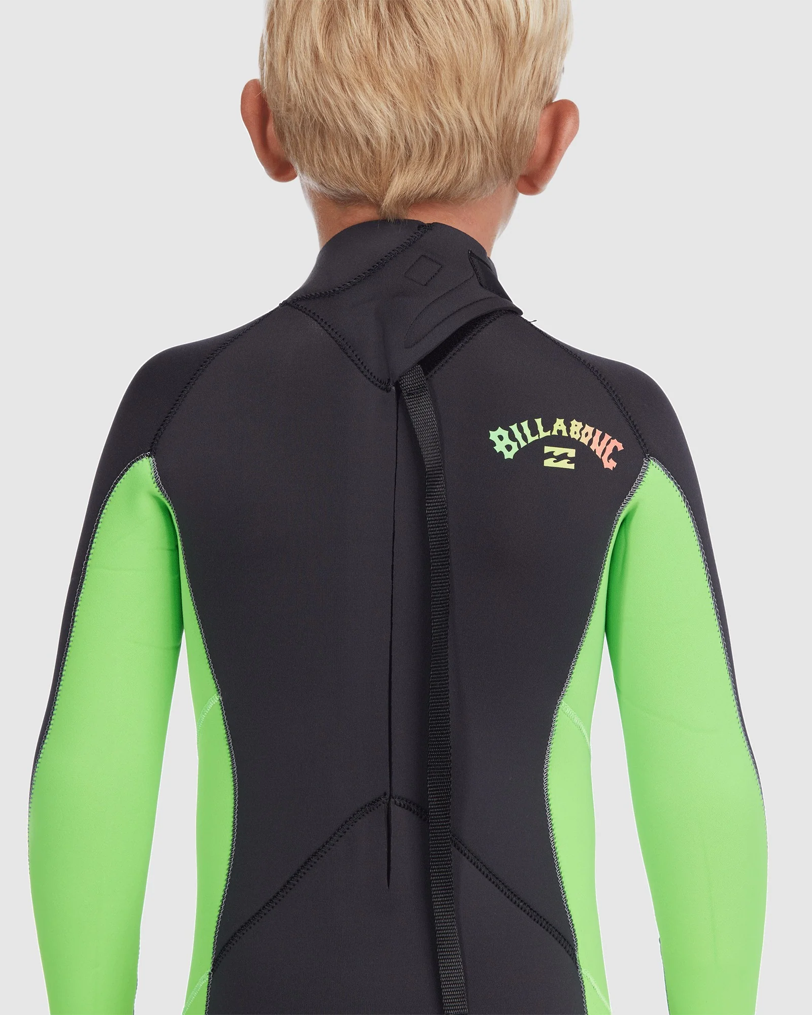 Boys 0-7 3/2mm Absolute Back Zip Fullsuit - Image 4