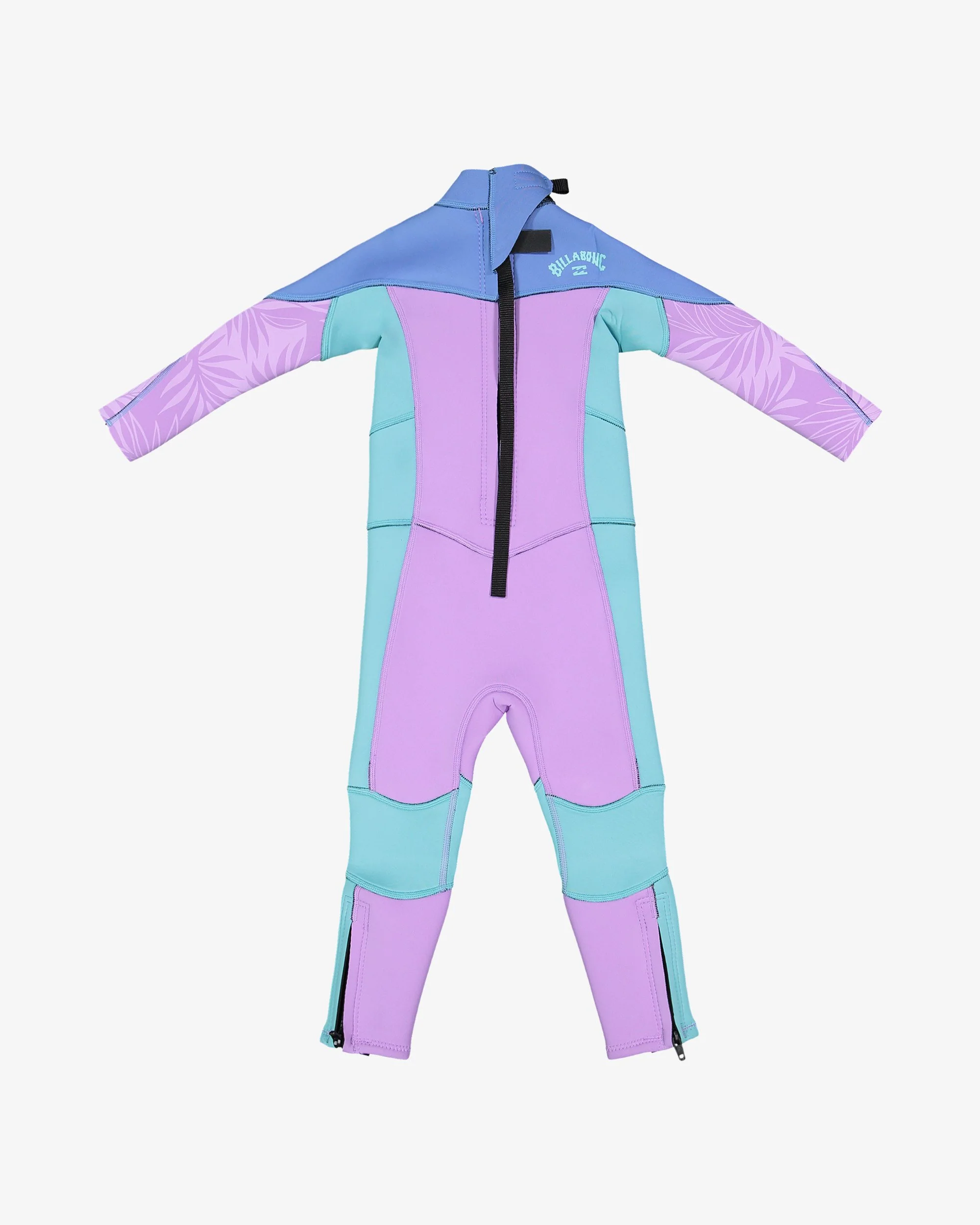 Girls 0-7 3/2mm Synergy Back Zip Wetsuit - Image 2