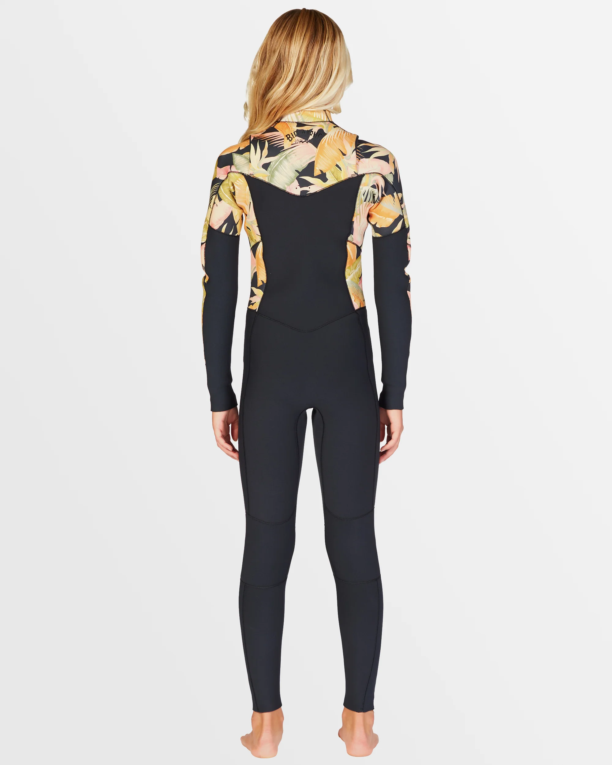 Girls 8-14 3/2mm Salty Dayz Steamer Wetsuit - Image 3