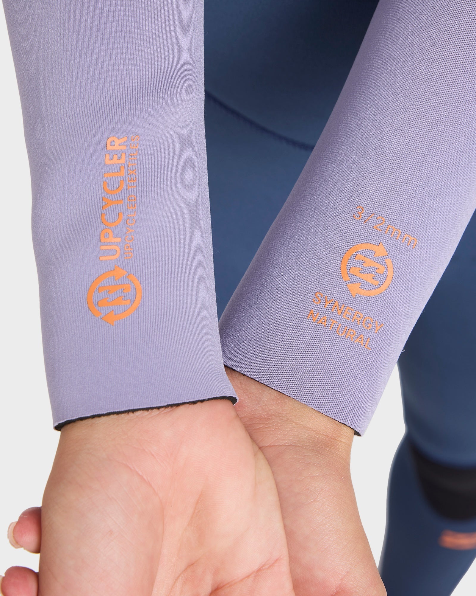 Girls 8-14 3/2mm Synergy Natural Chest Zip GBS Steamer Wetsuit - Image 6