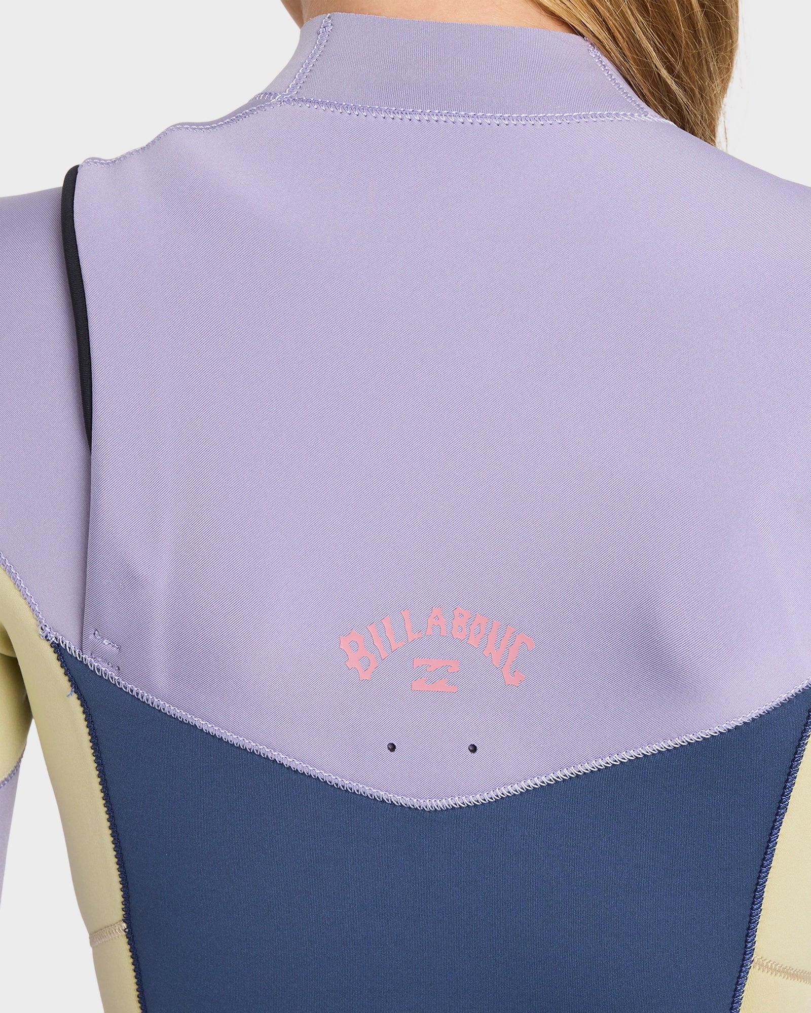Girls 8-14 3/2mm Synergy Natural Chest Zip GBS Steamer Wetsuit - Image 7