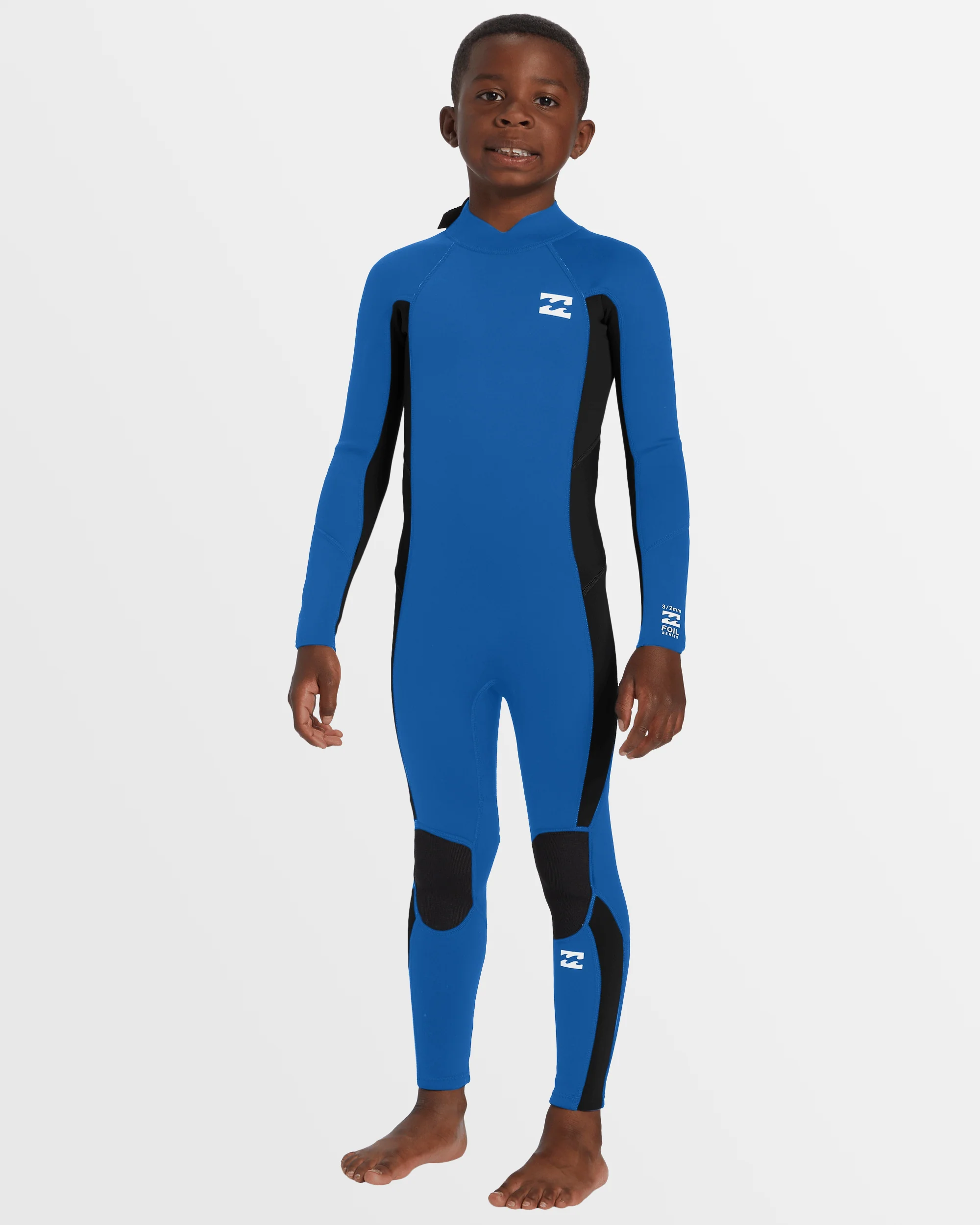 Boys 2-6 3/2mm Foil Back Zip Wetsuit - Image 6