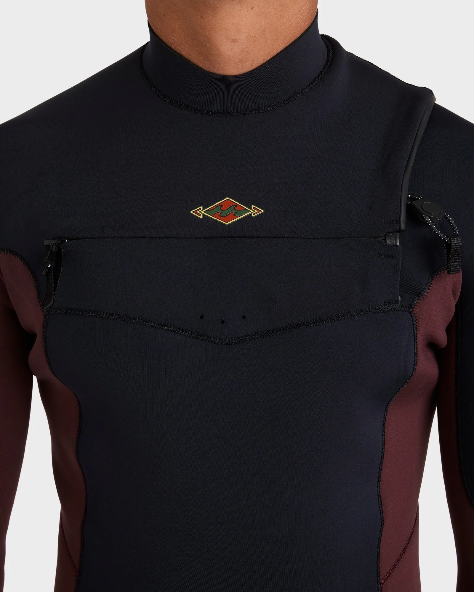 Mens 4/3mm Absolute Natural Chest Zip Steamer Wetsuit - Image 6