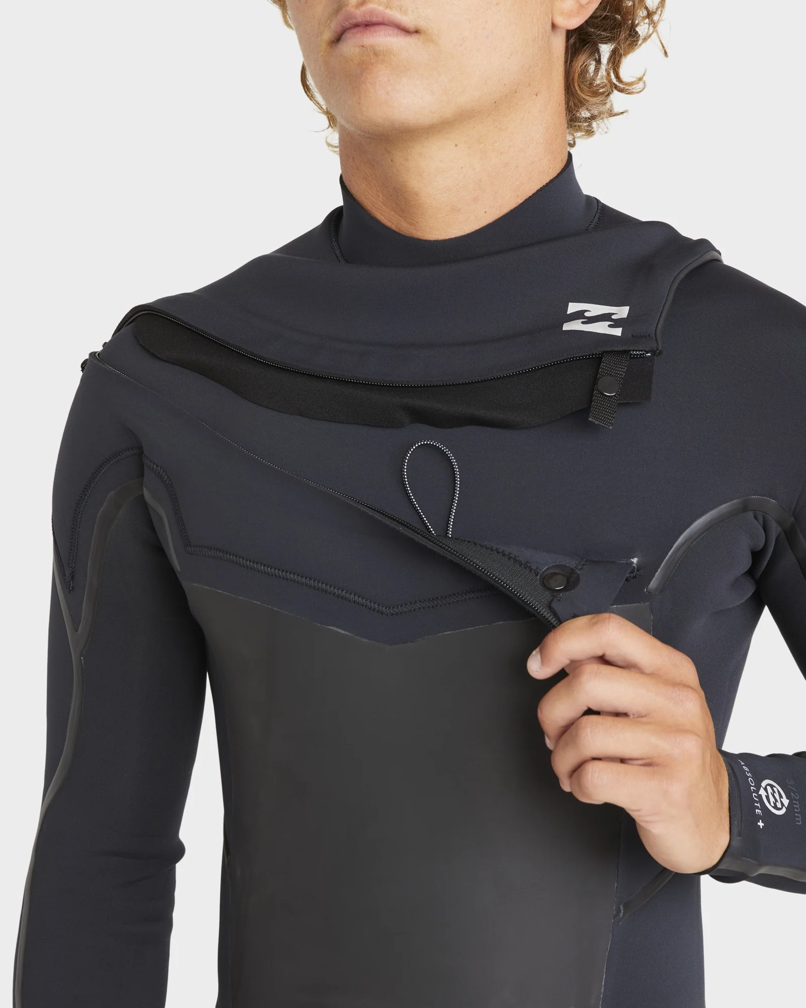 Mens 4/3mm Absolute Natural Chest Zip Steamer Wetsuit - Image 11