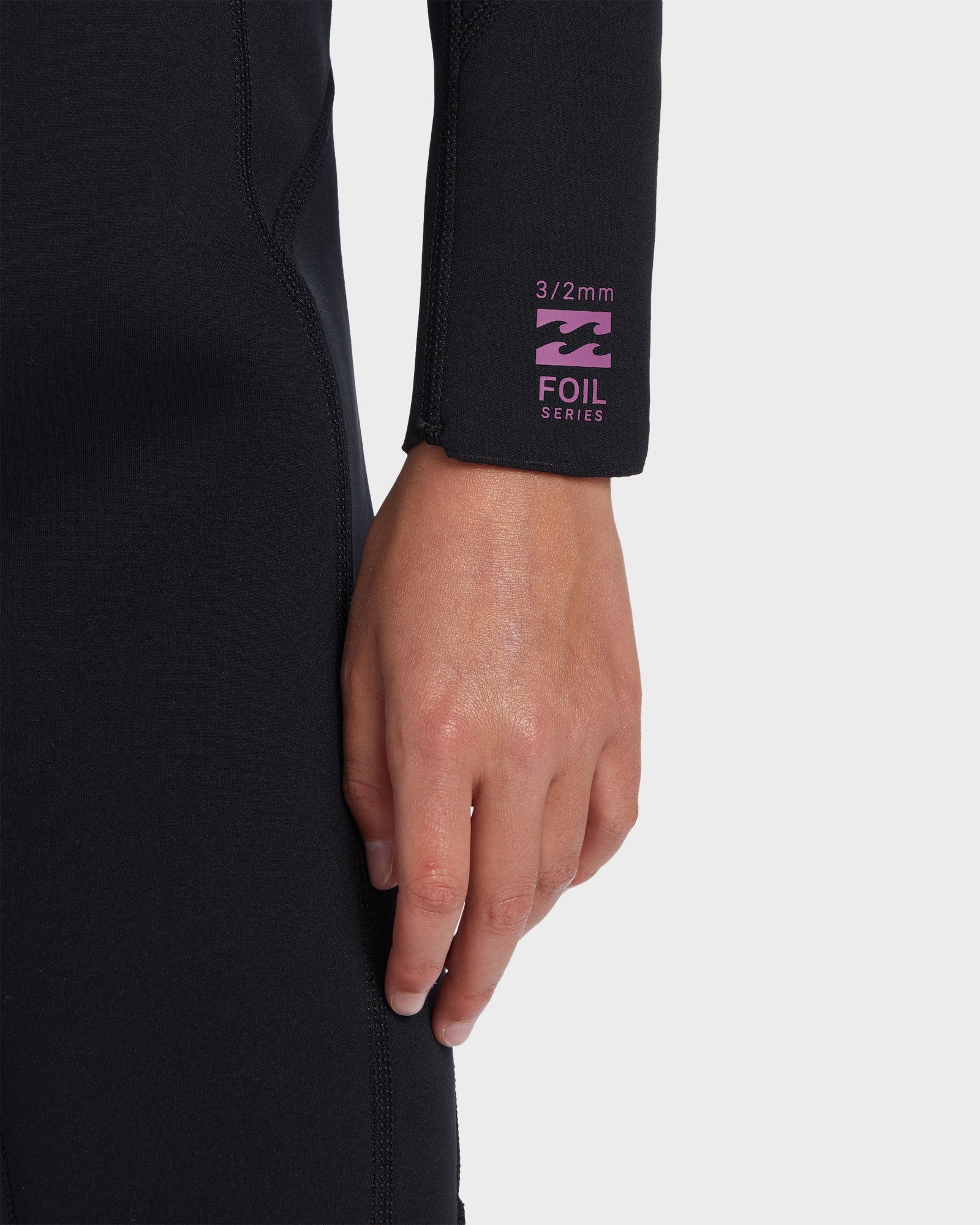 Girls 6-14 4/3mm Foil Back Zip GBS Steamer Wetsuit - Image 5