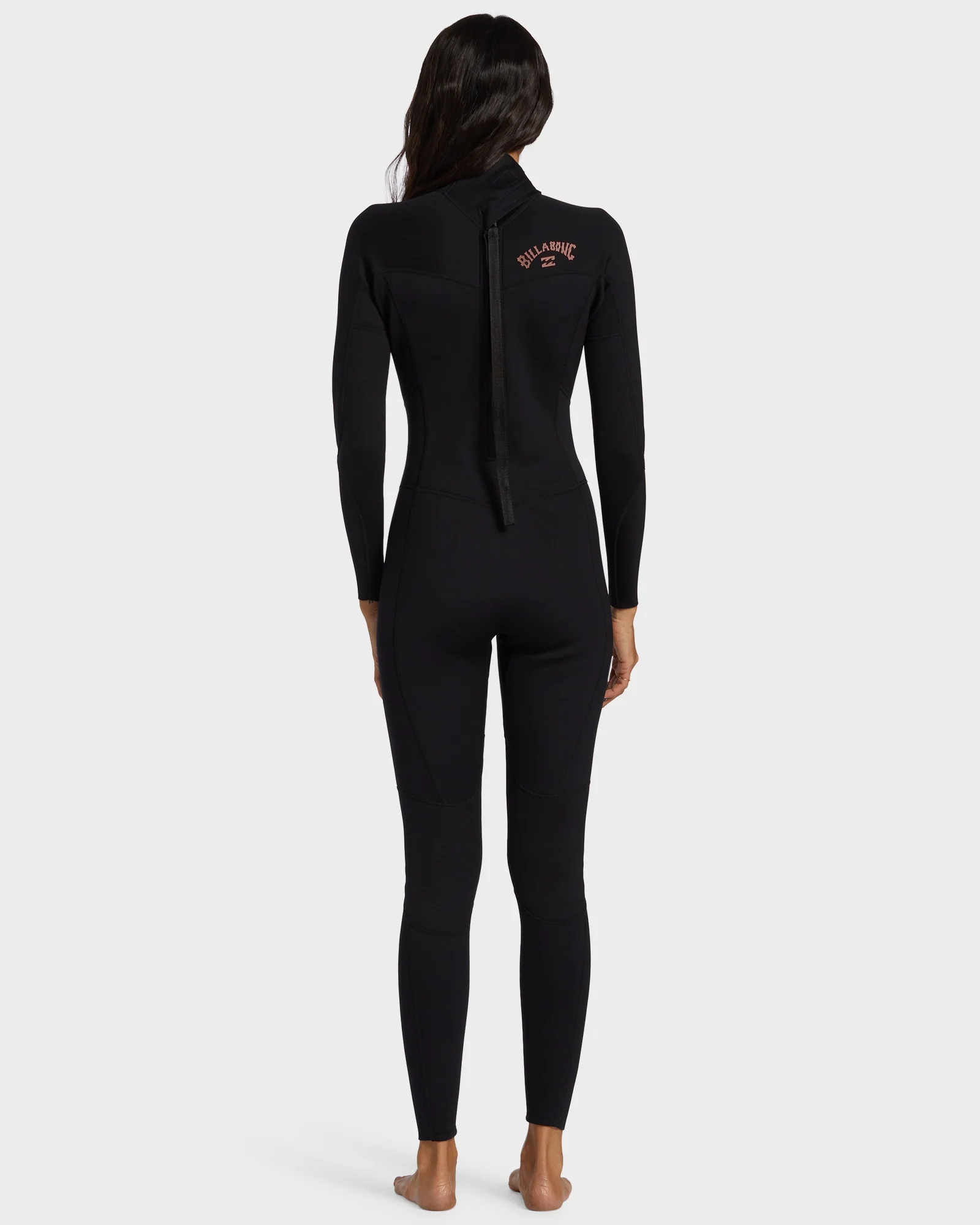 Womens 4/3mm Foil Back Zip GBS Steamer Wetsuit - Image 2