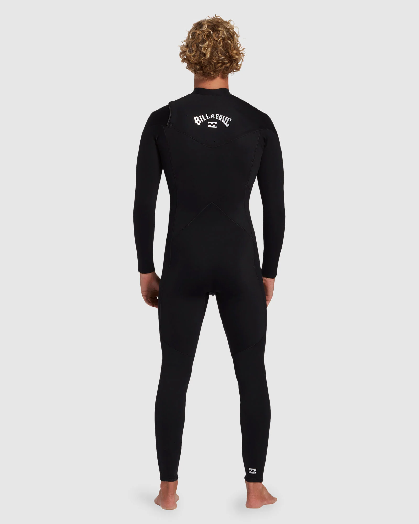 Mens 4/3mm Foil Chest Zip Steamer Wetsuit - Image 3