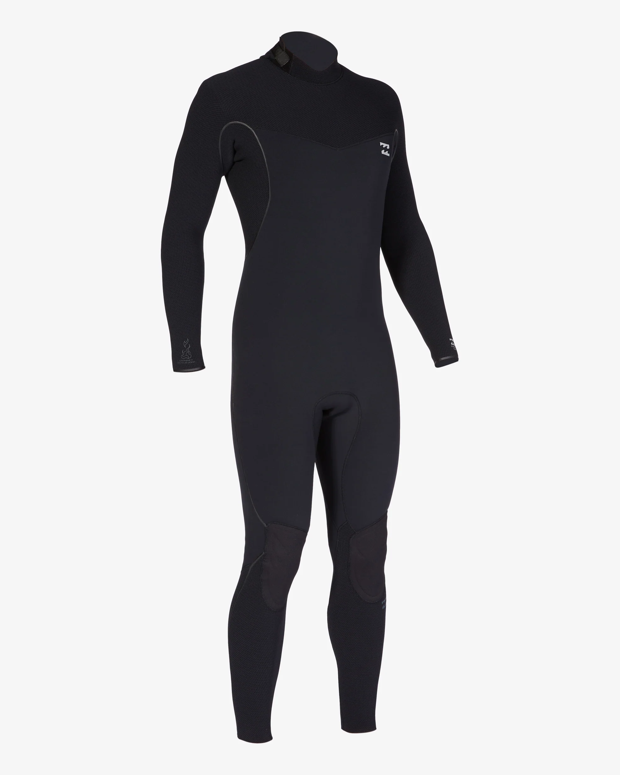 Mens 4/3mm Furnace Comp Back Zip Steamer Wetsuit - Image 2