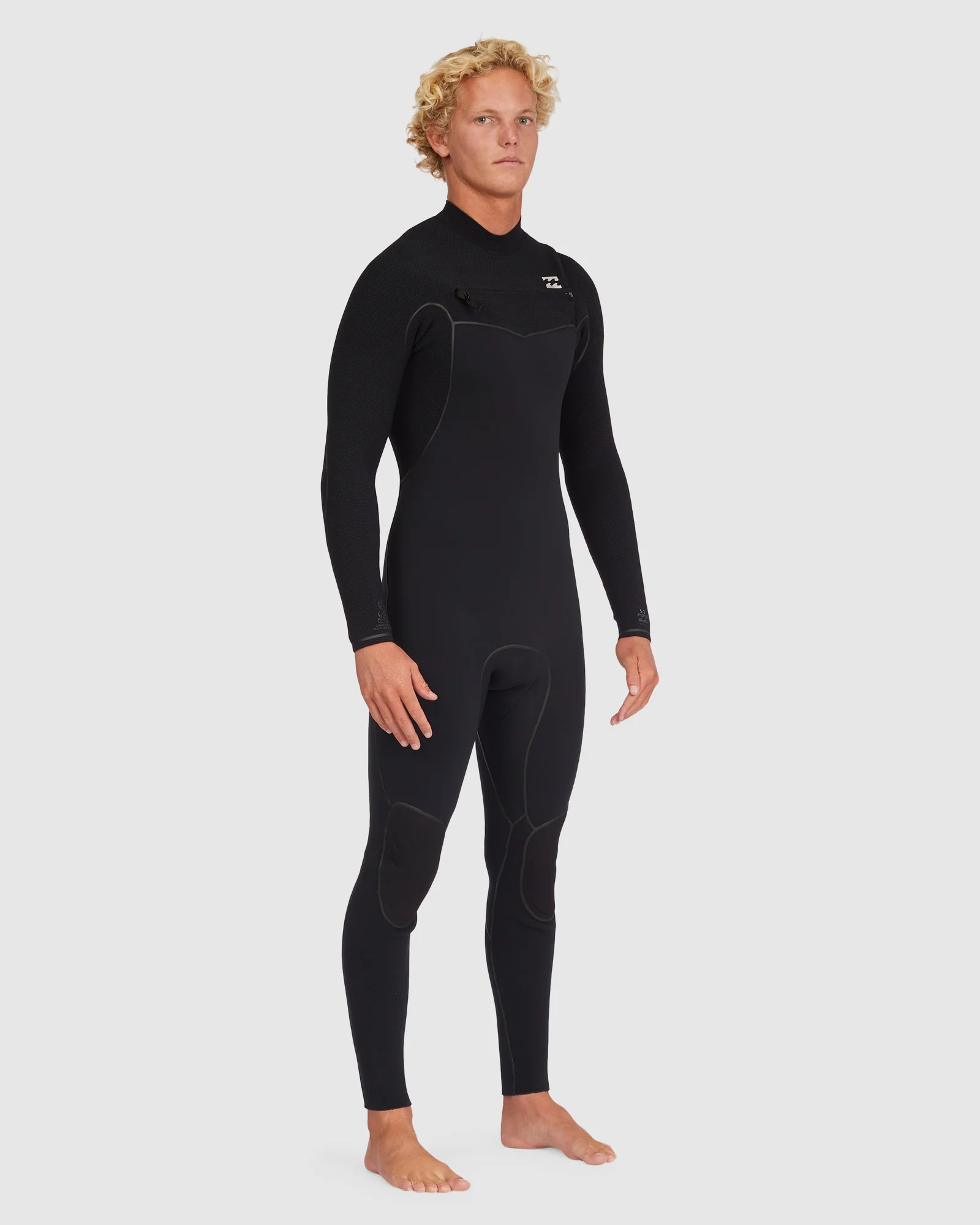 Mens 4/3mm Furnace Chest Zip Steamer Wetsuit - Image 2
