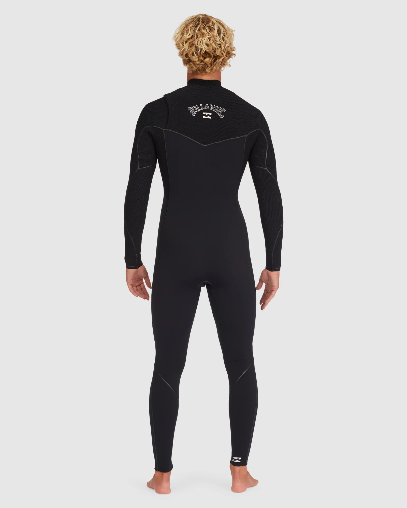 Mens 4/3mm Furnace Chest Zip Steamer Wetsuit - Image 3